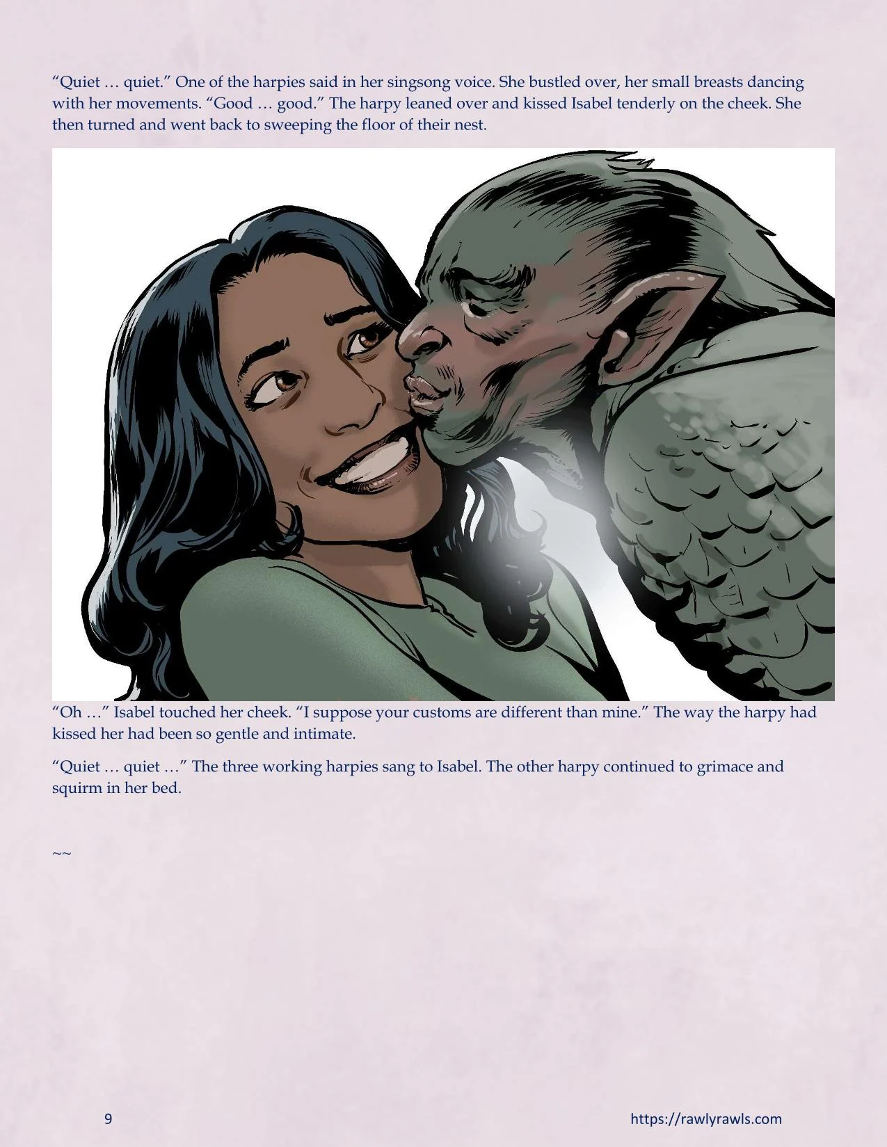 The Warlock Of Claws [DixonLyrax , RawlyRawls] - Chapter 4 — Page 9