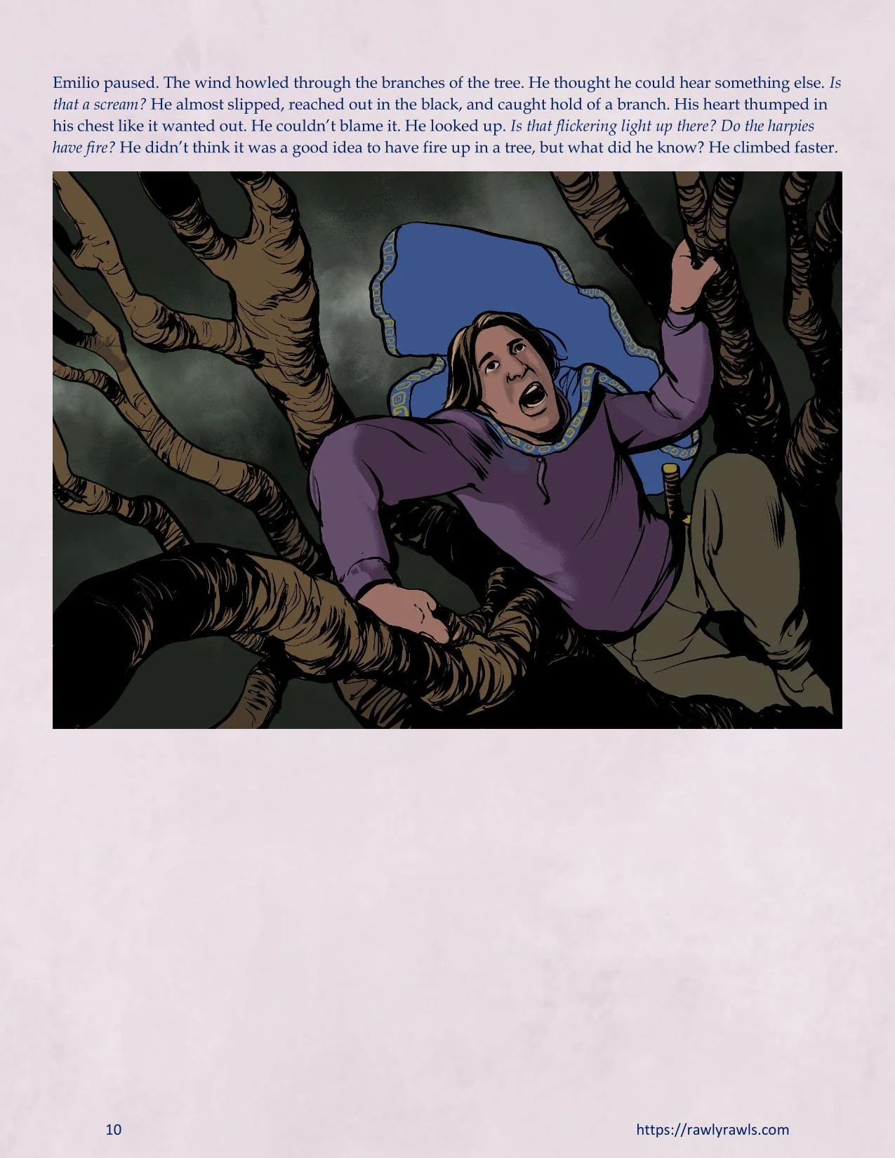 The Warlock Of Claws [DixonLyrax , RawlyRawls] - Chapter 5 — Page 10