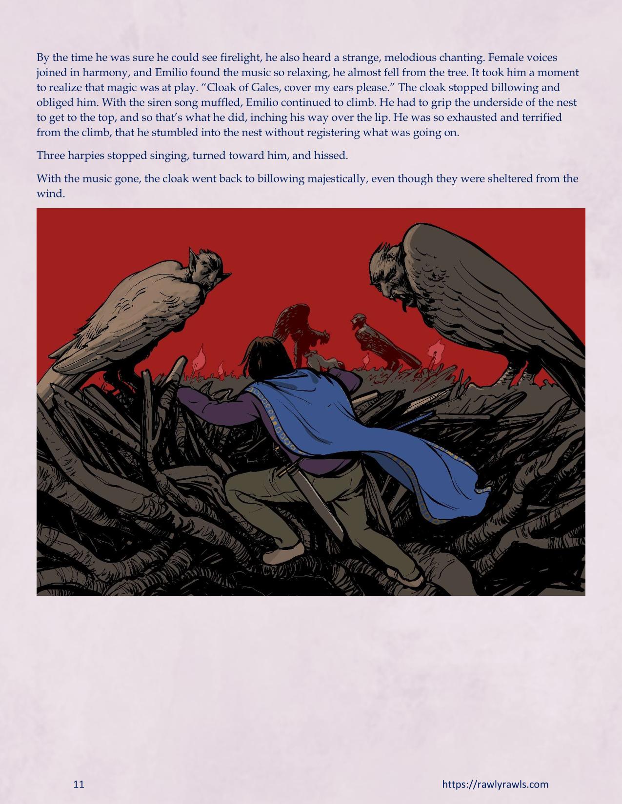 The Warlock Of Claws [DixonLyrax , RawlyRawls] - Chapter 5 — Page 11