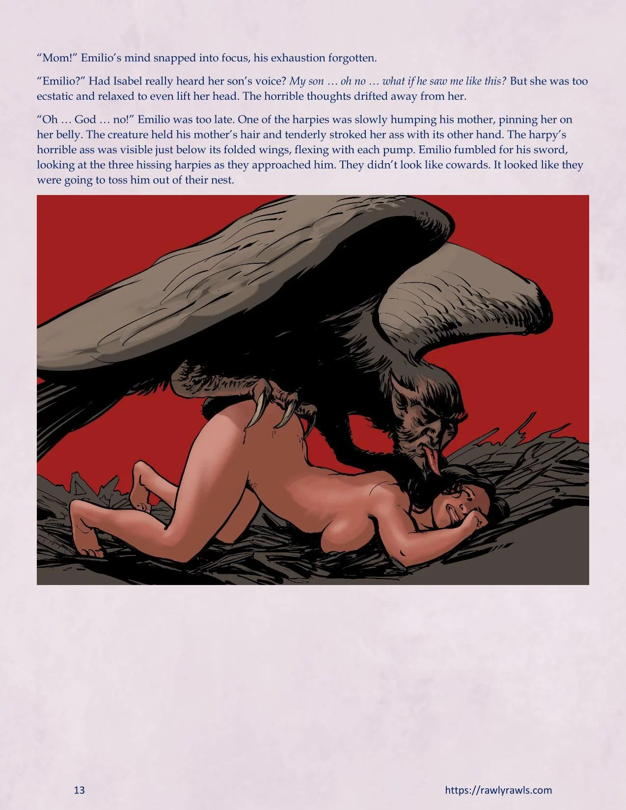 The Warlock Of Claws [DixonLyrax , RawlyRawls] - Chapter 5 — Page 13