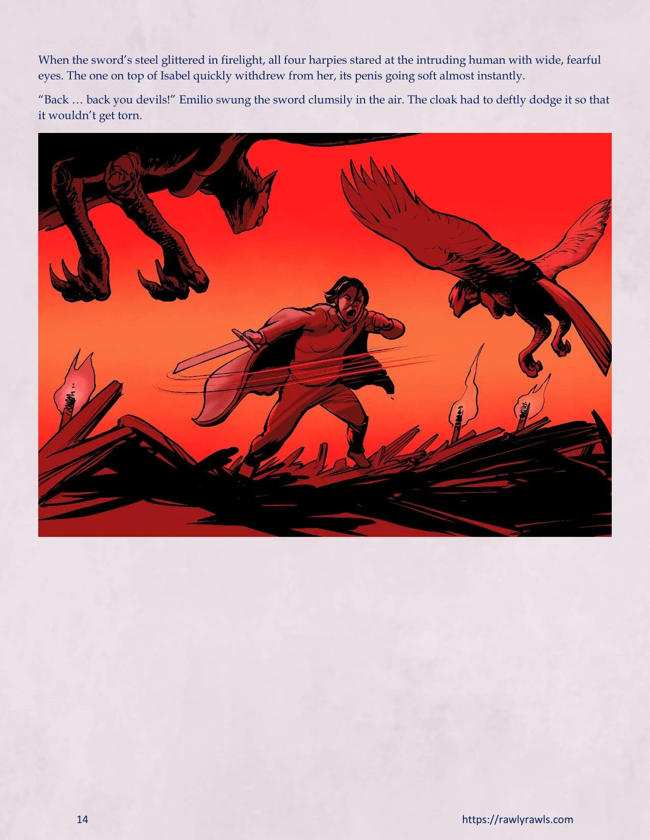 The Warlock Of Claws [DixonLyrax , RawlyRawls] - Chapter 5 — Page 14