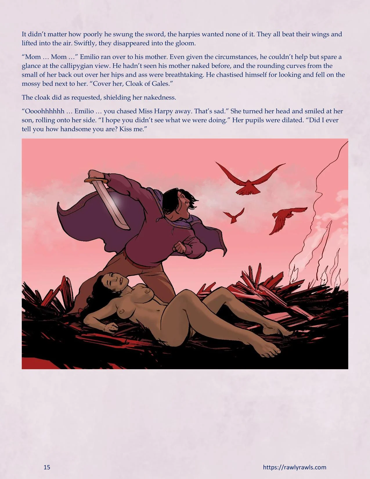 The Warlock Of Claws [DixonLyrax , RawlyRawls] - Chapter 5 — Page 15