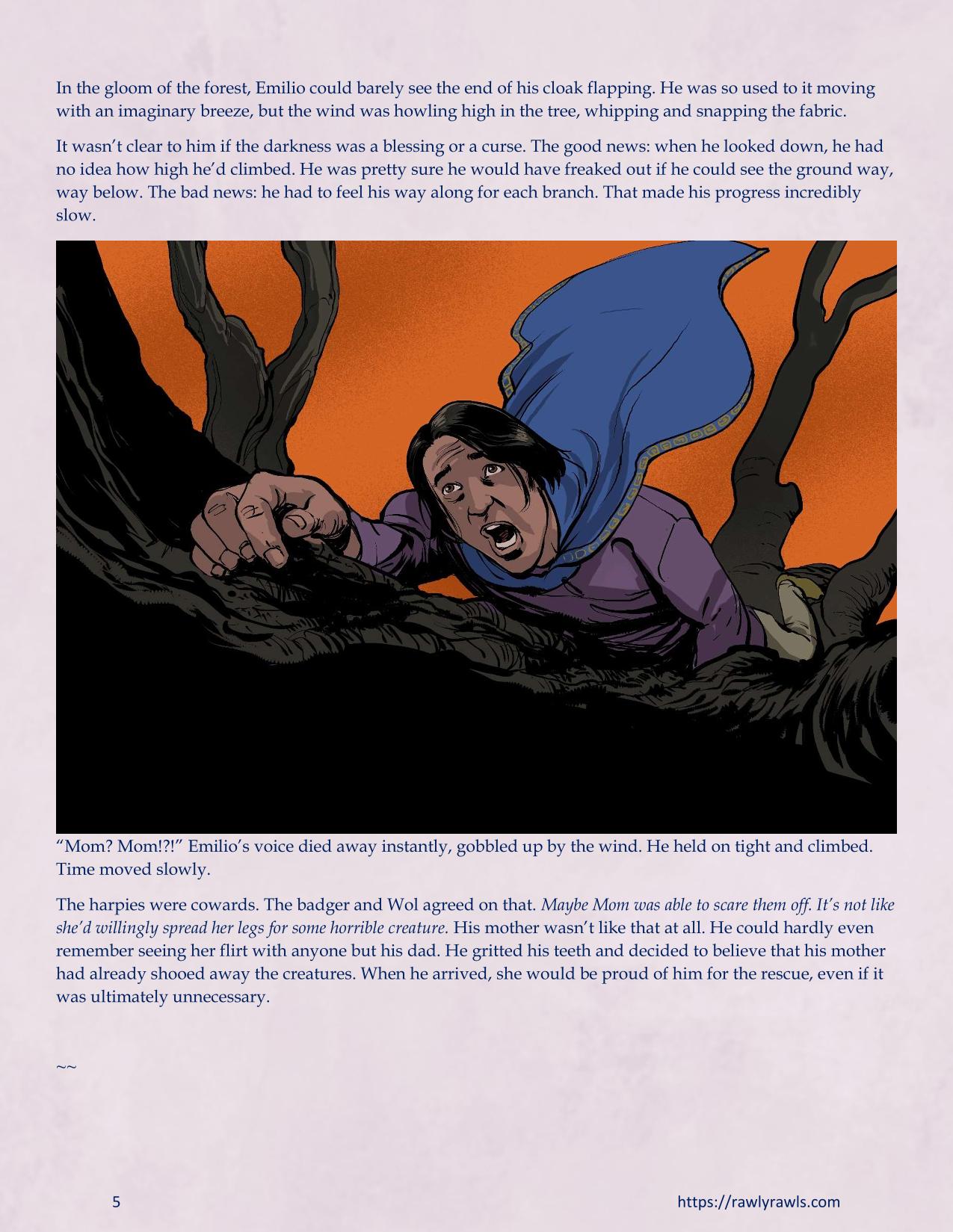 The Warlock Of Claws [DixonLyrax , RawlyRawls] - Chapter 5 — Page 5
