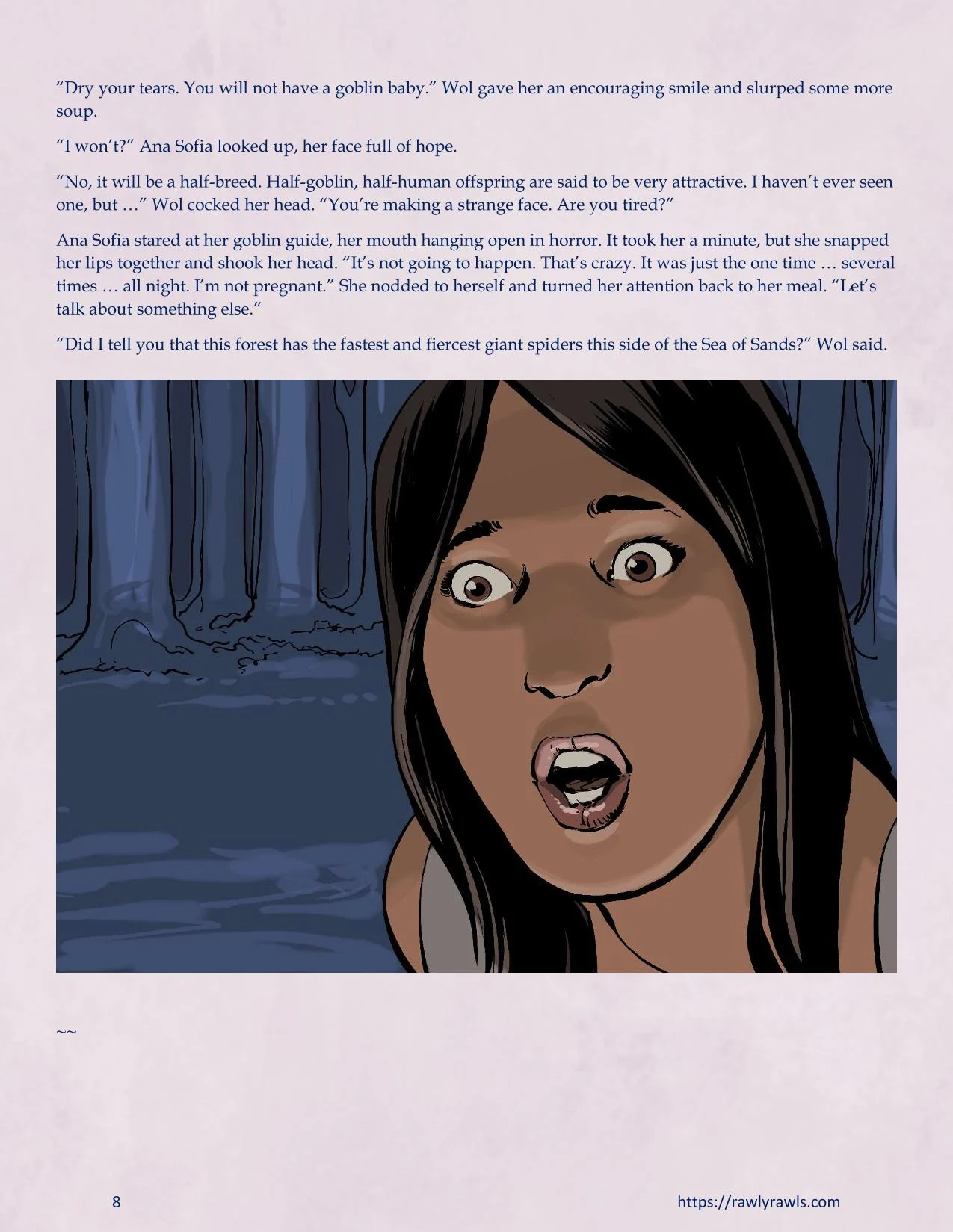 The Warlock Of Claws [DixonLyrax , RawlyRawls] - Chapter 5 — Page 8