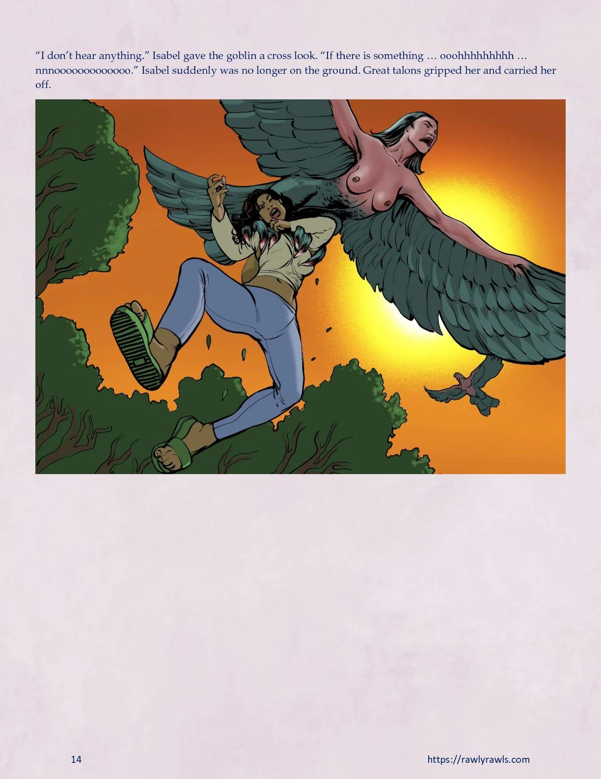 The Warlock Of Claws [DixonLyrax , RawlyRawls] - Chapter 3 — Page 14