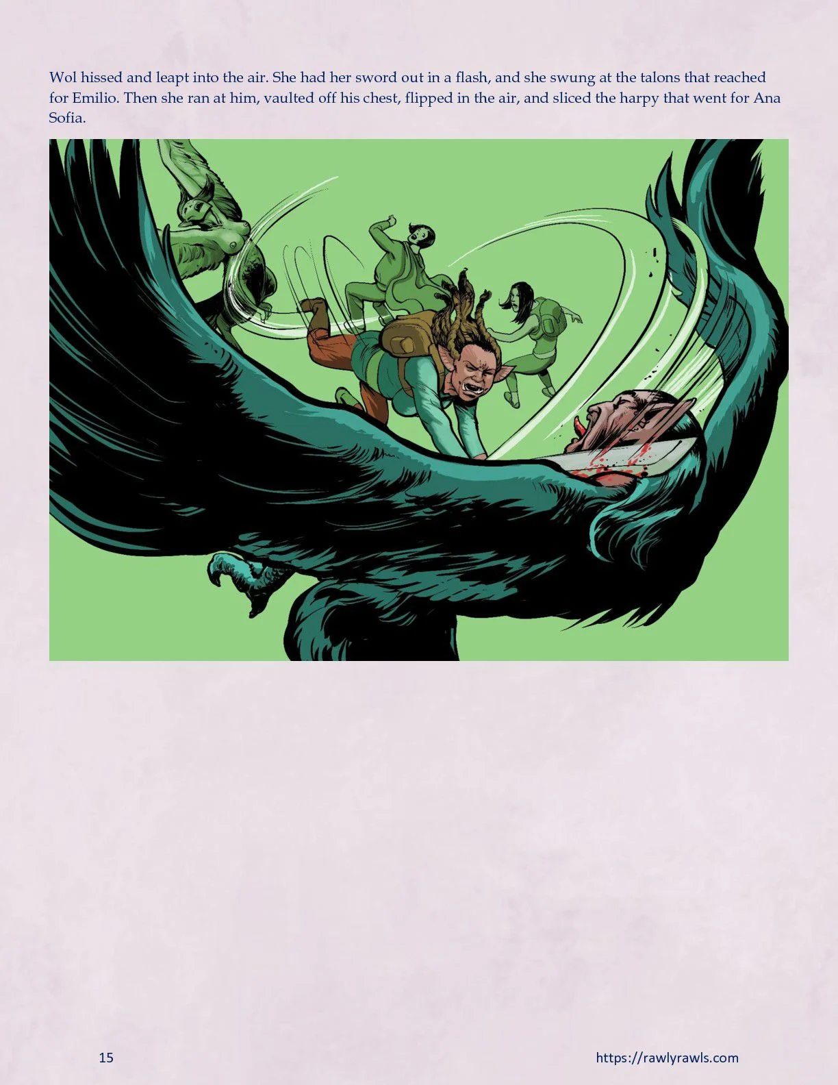 The Warlock Of Claws [DixonLyrax , RawlyRawls] - Chapter 3 — Page 15