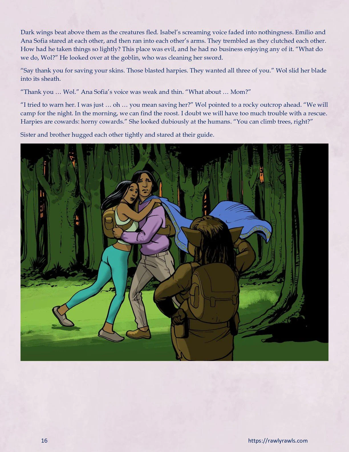 The Warlock Of Claws [DixonLyrax , RawlyRawls] - Chapter 3 — Page 16