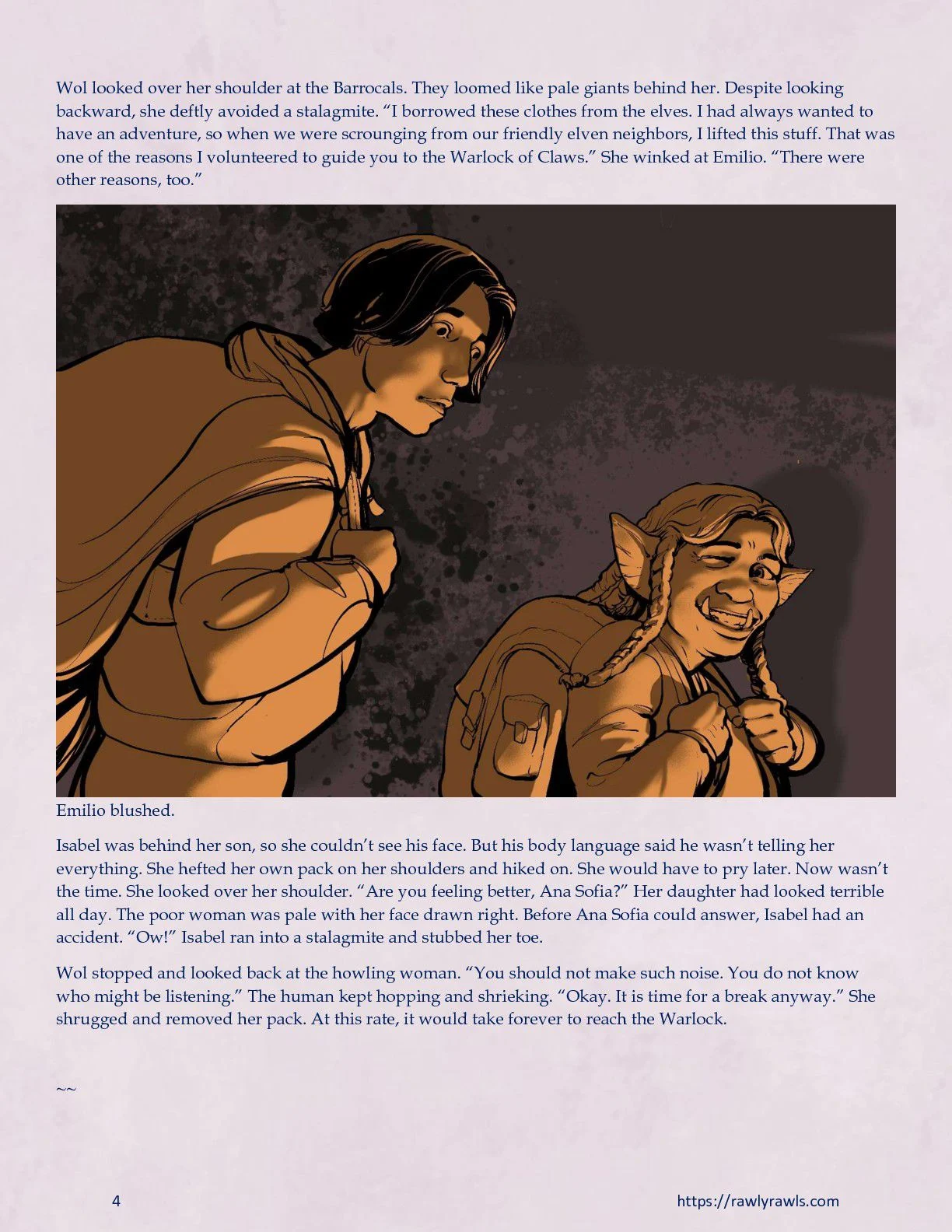 The Warlock Of Claws [DixonLyrax , RawlyRawls] - Chapter 3 — Page 4