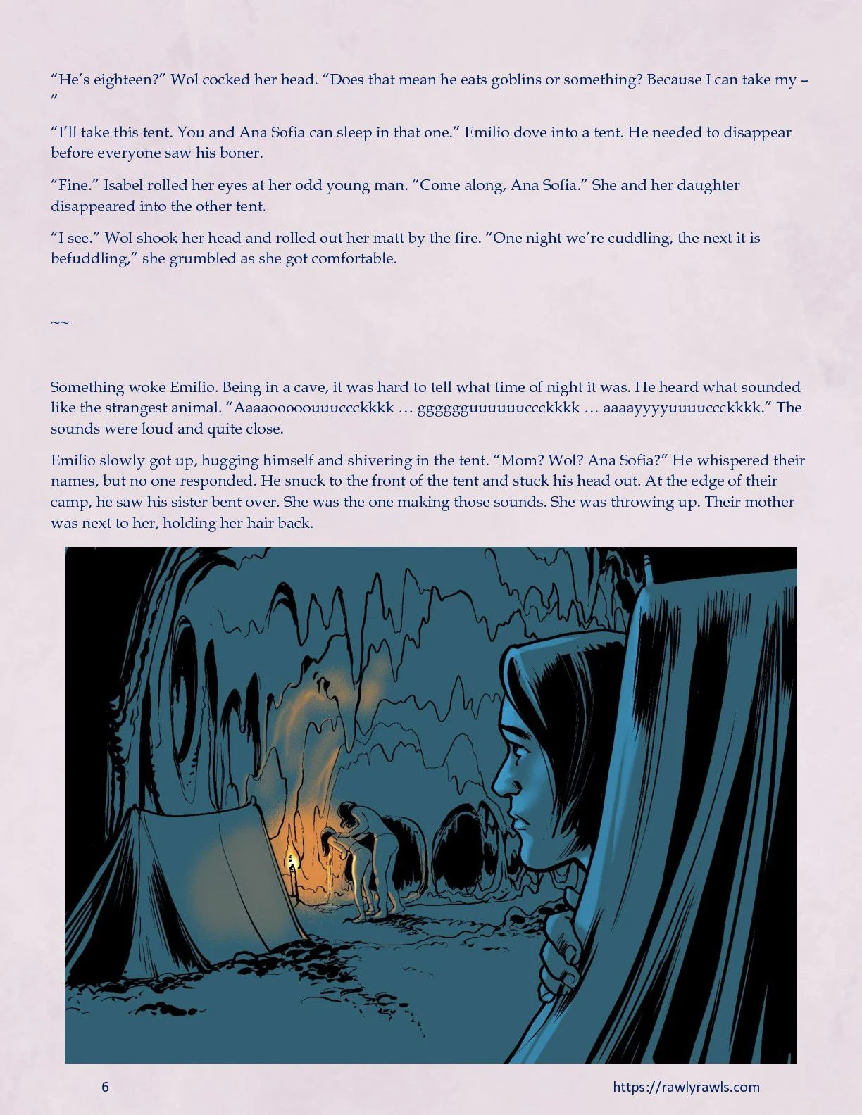 The Warlock Of Claws [DixonLyrax , RawlyRawls] - Chapter 3 — Page 6