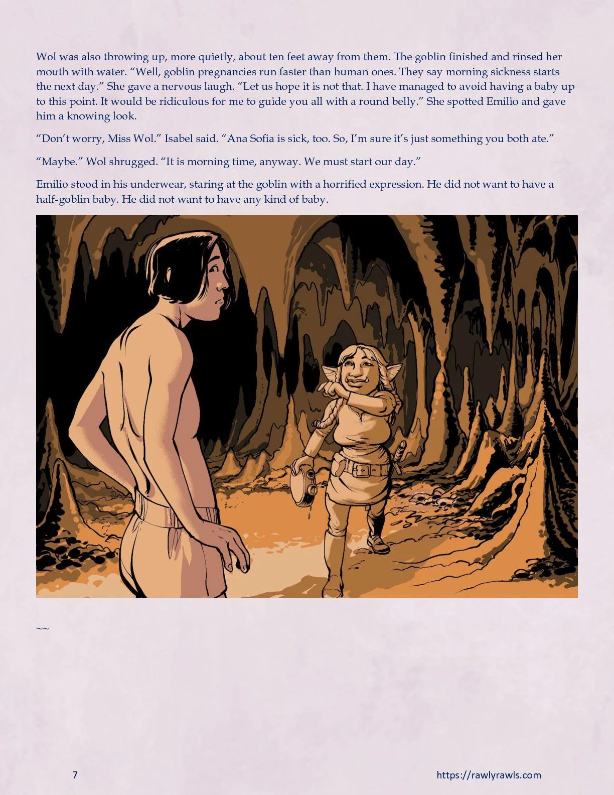 The Warlock Of Claws [DixonLyrax , RawlyRawls] - Chapter 3 — Page 7