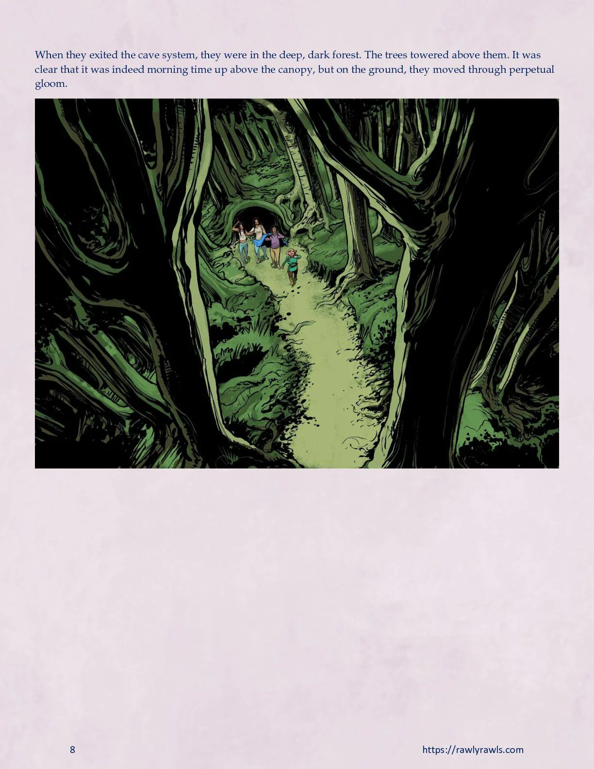 The Warlock Of Claws [DixonLyrax , RawlyRawls] - Chapter 3 — Page 8