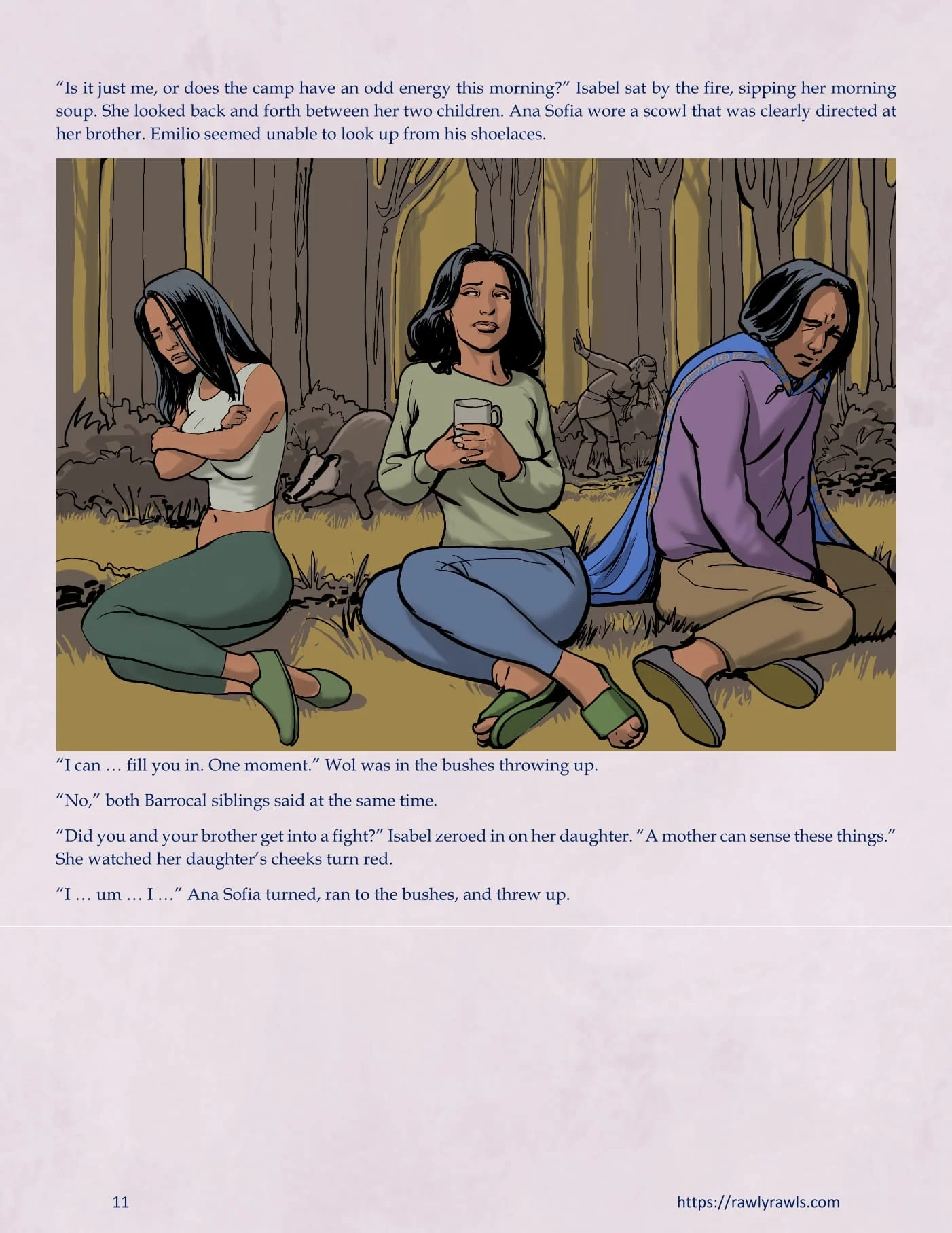 The Warlock Of Claws [DixonLyrax , RawlyRawls] - Chapter 10 — Page 11
