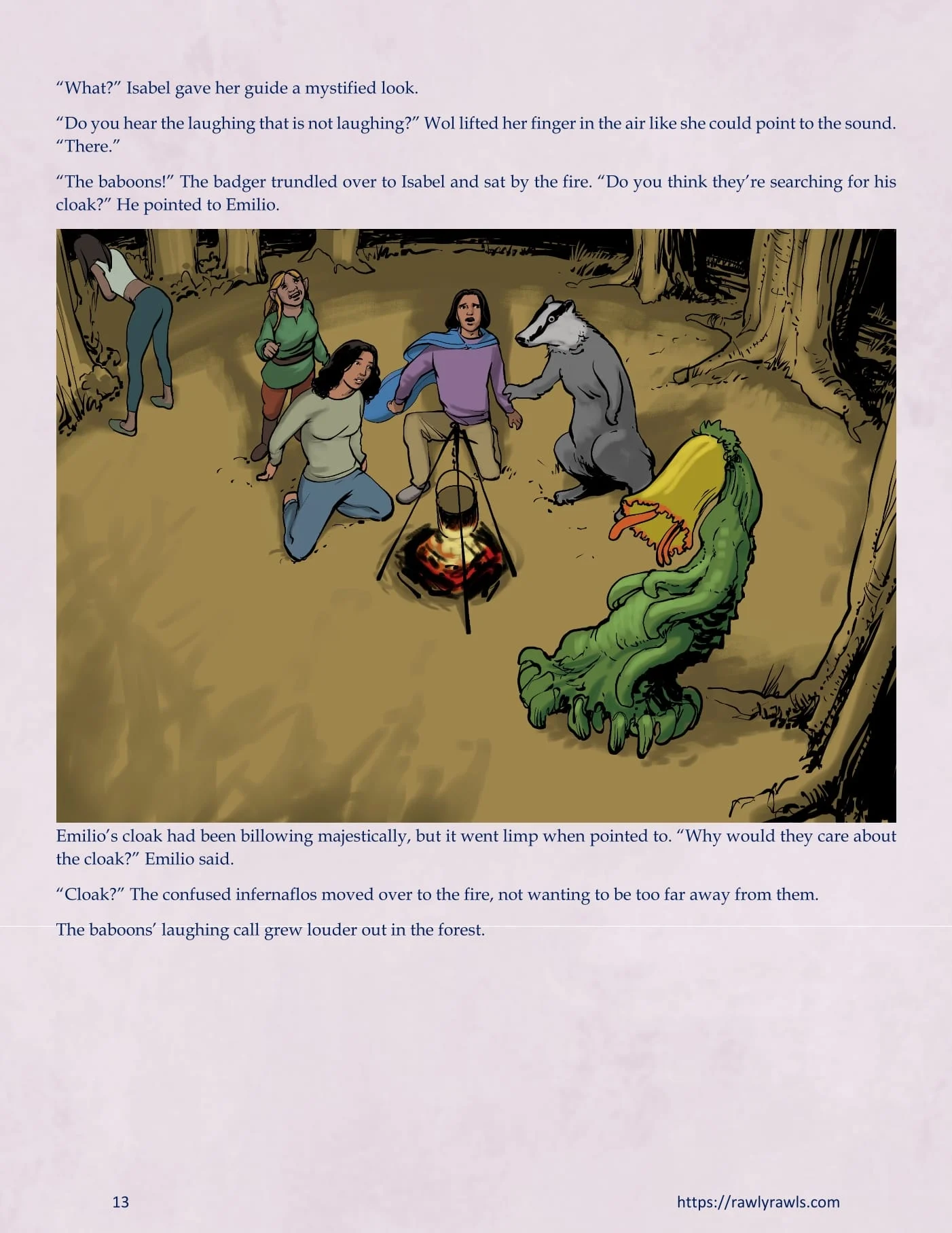 The Warlock Of Claws [DixonLyrax , RawlyRawls] - Chapter 10 — Page 13