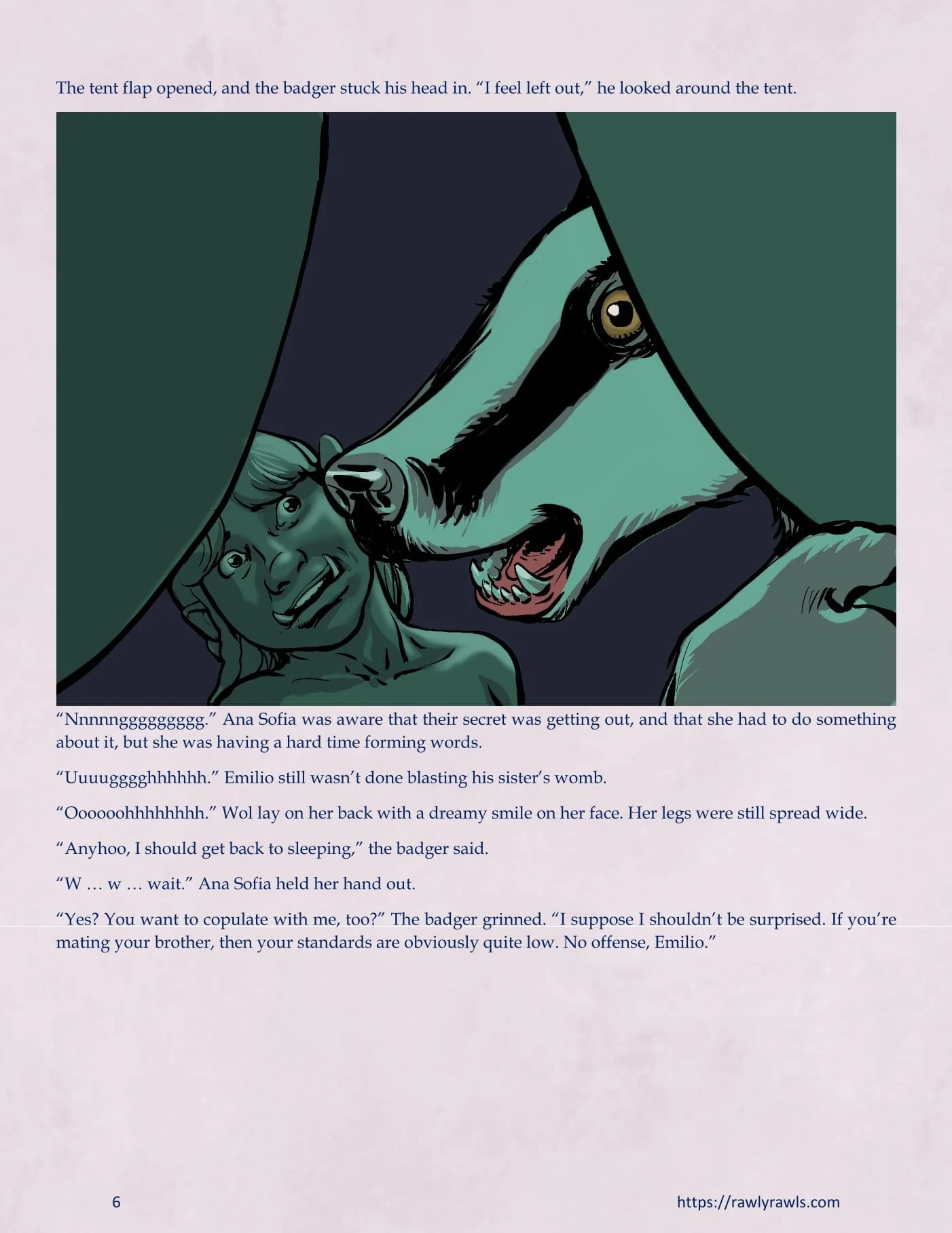 The Warlock Of Claws [DixonLyrax , RawlyRawls] - Chapter 10 — Page 6