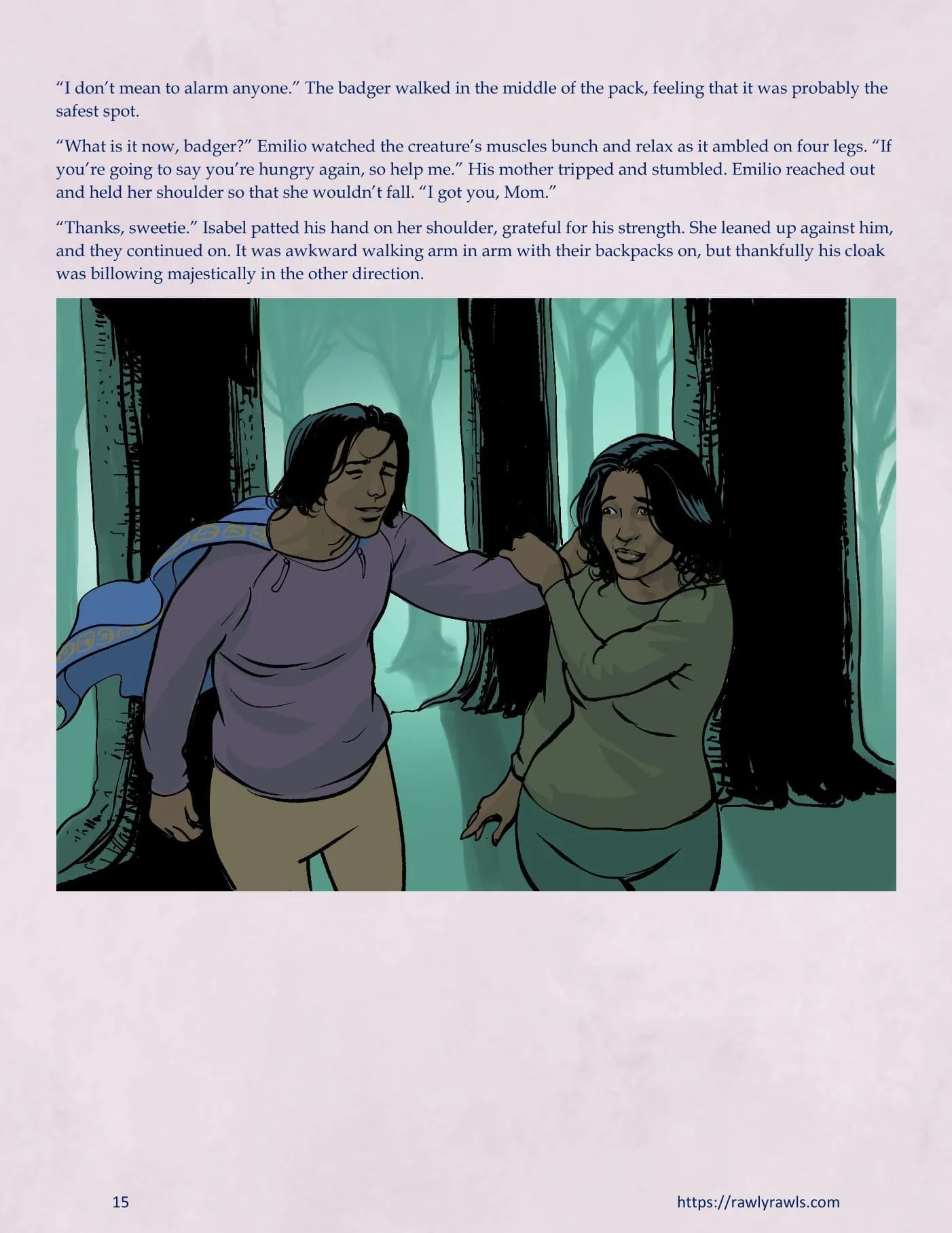 The Warlock Of Claws [DixonLyrax , RawlyRawls] - Chapter 7 — Page 15
