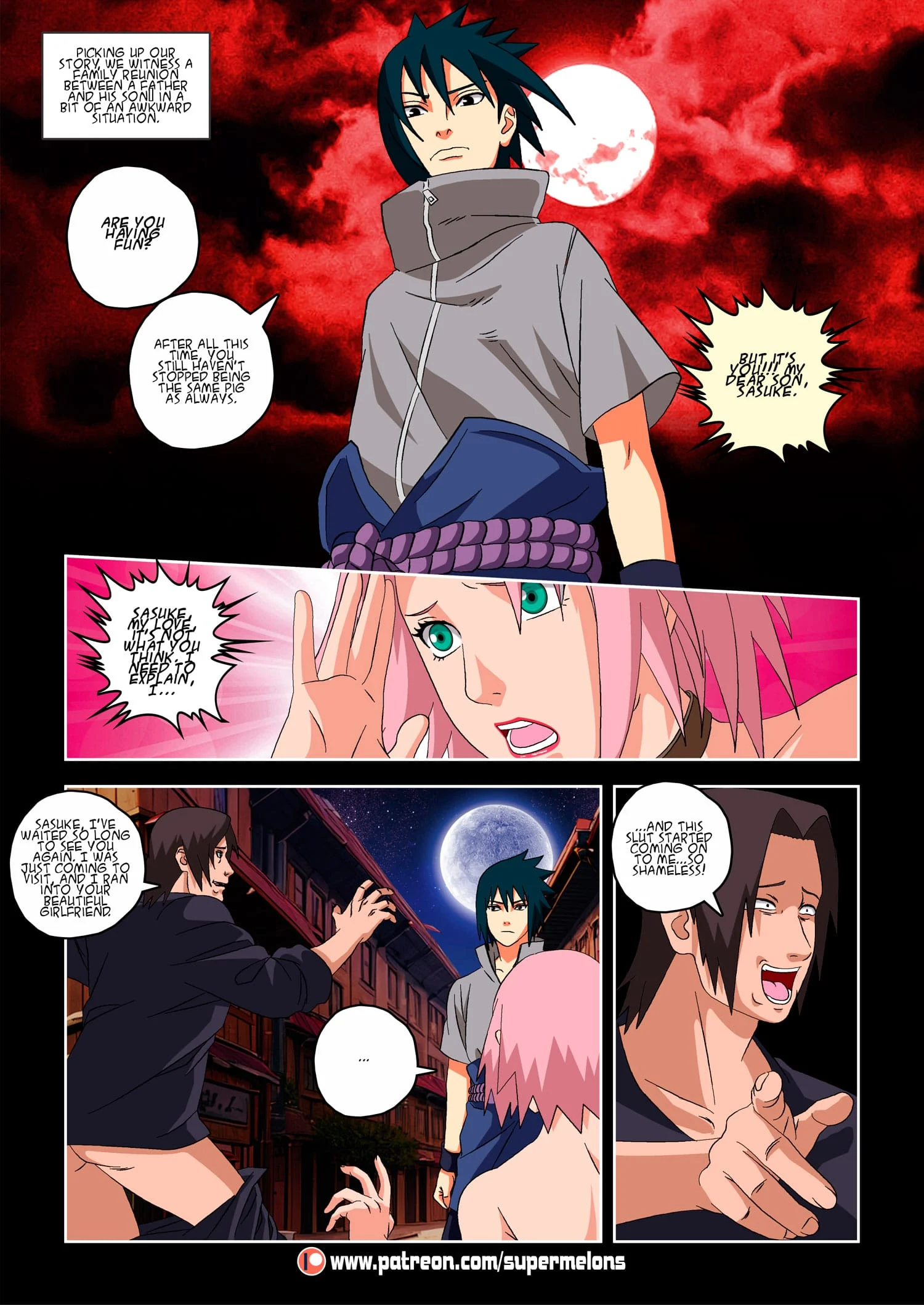 The Red Comet (Naruto) [Super Melons] - Chapter 1 — Page 16