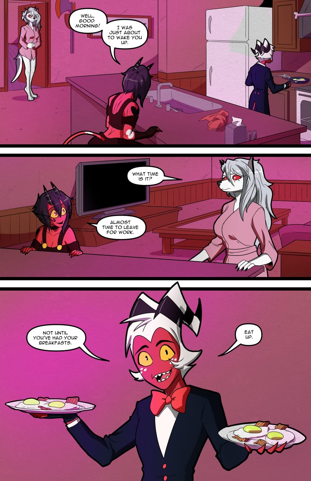 Helluva Trio (Helluva Boss) [Swain Art] - Chapter 1 — Page 104