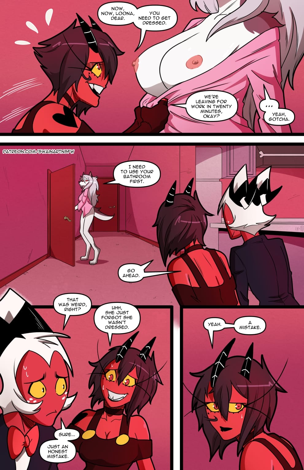 Helluva Trio (Helluva Boss) [Swain Art] - Chapter 2 — Page 4