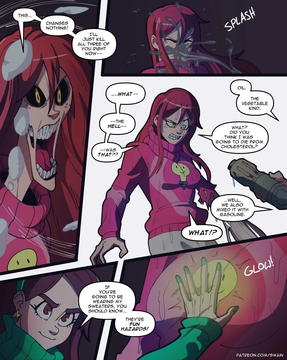 Wendy’s Visit (Gravity Falls) [Swain Art] - Chapter 1 — Page 25