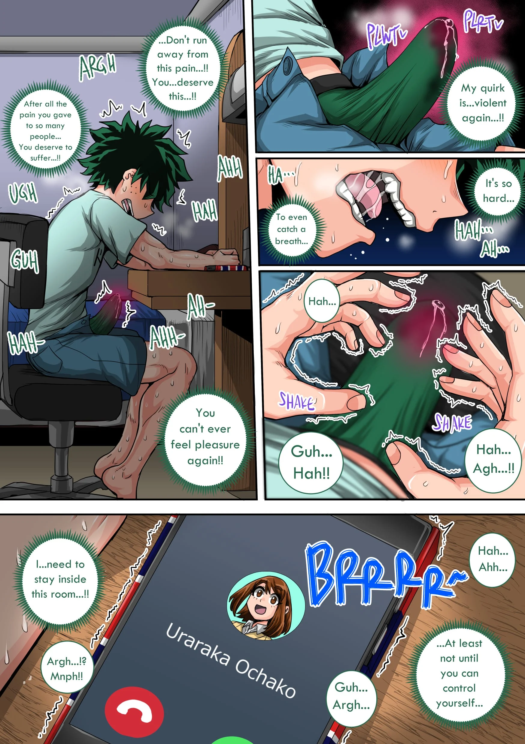 My Harem Academia (Boku No Hero Academia) [Juna Juna Juice] - Chapter 8.1 — Page 14