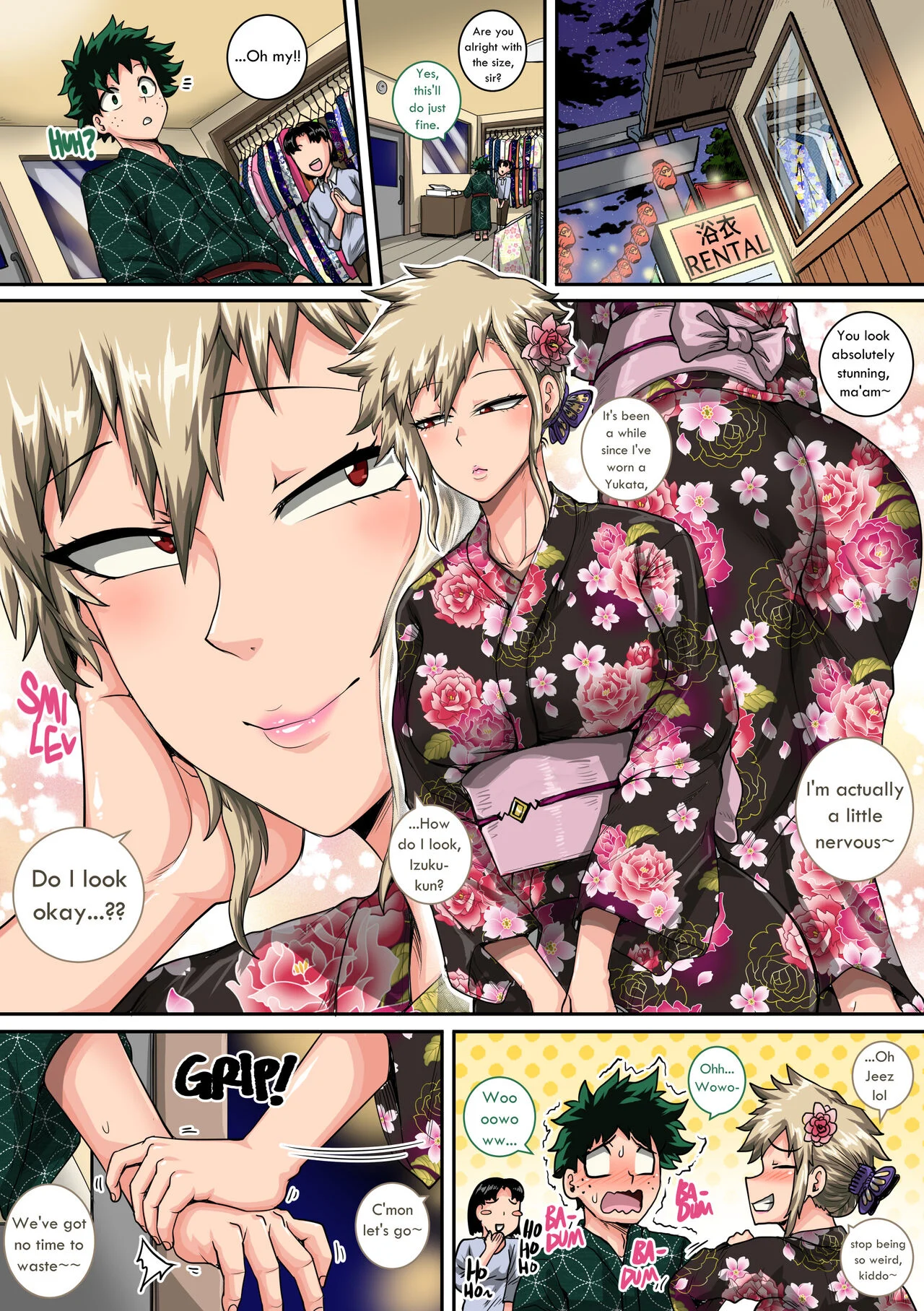 My Harem Academia (Boku No Hero Academia) [Juna Juna Juice] - Chapter 7.4 — Page 50