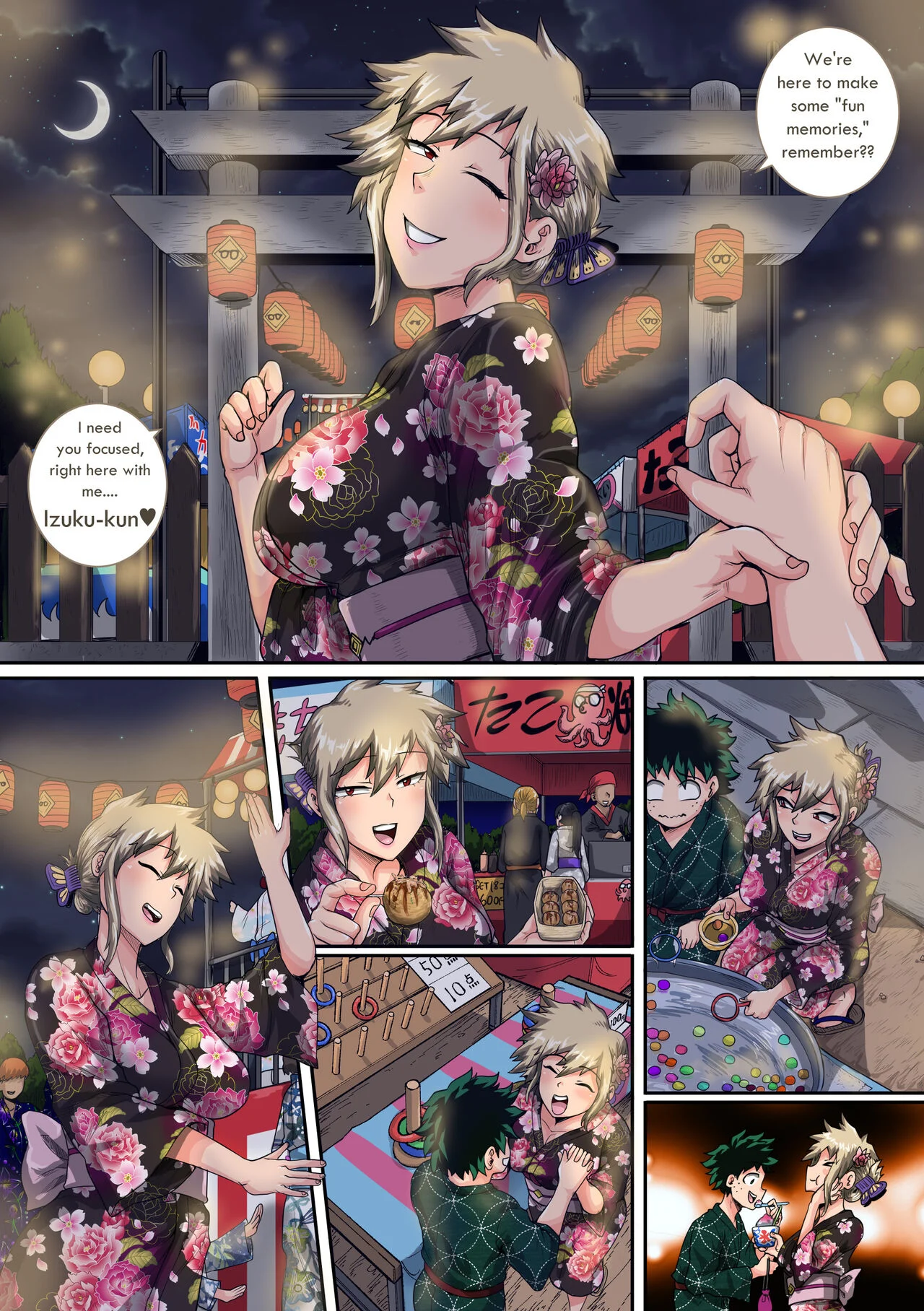 My Harem Academia (Boku No Hero Academia) [Juna Juna Juice] - Chapter 7.4 — Page 51