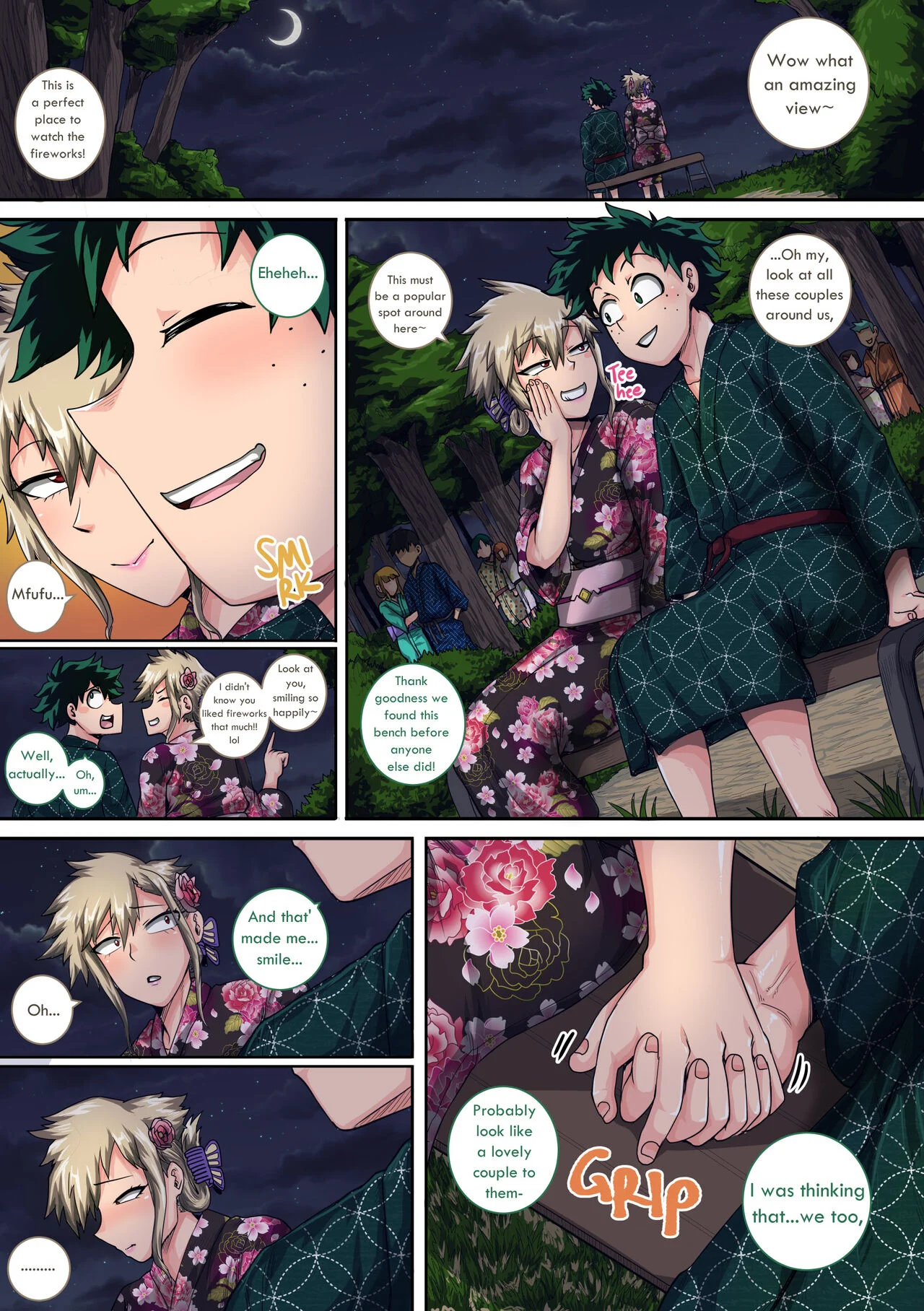 My Harem Academia (Boku No Hero Academia) [Juna Juna Juice] - Chapter 7.4 — Page 52