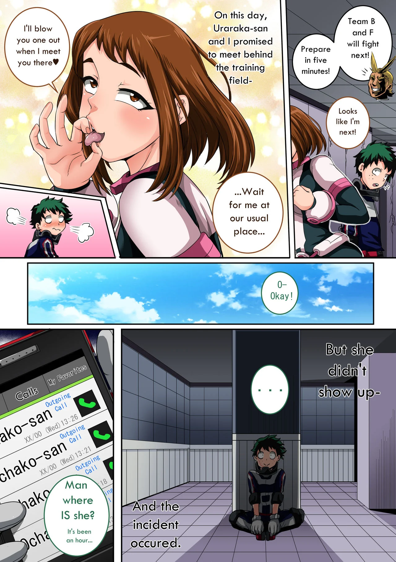 My Harem Academia (Boku No Hero Academia) [Juna Juna Juice] - Chapter 4 — Page 5