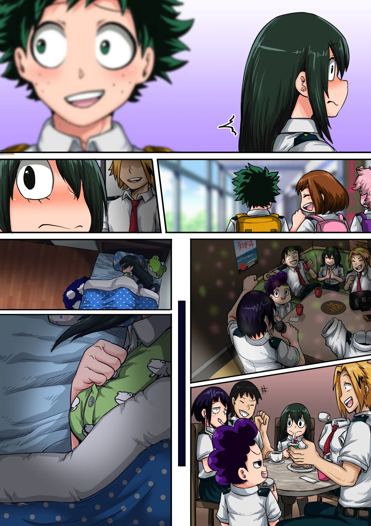 My Harem Academia (Boku No Hero Academia) [Juna Juna Juice] - Chapter 6 — Page 140