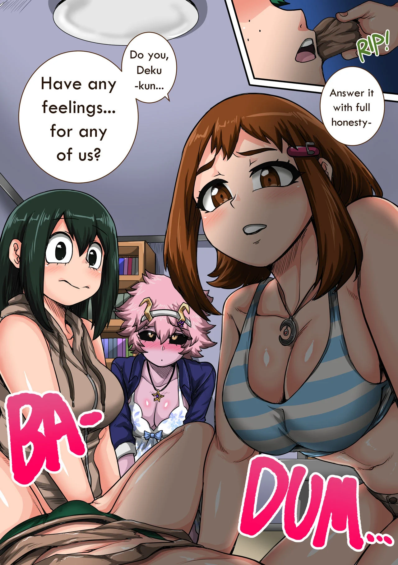 My Harem Academia (Boku No Hero Academia) [Juna Juna Juice] - Chapter 6 — Page 75