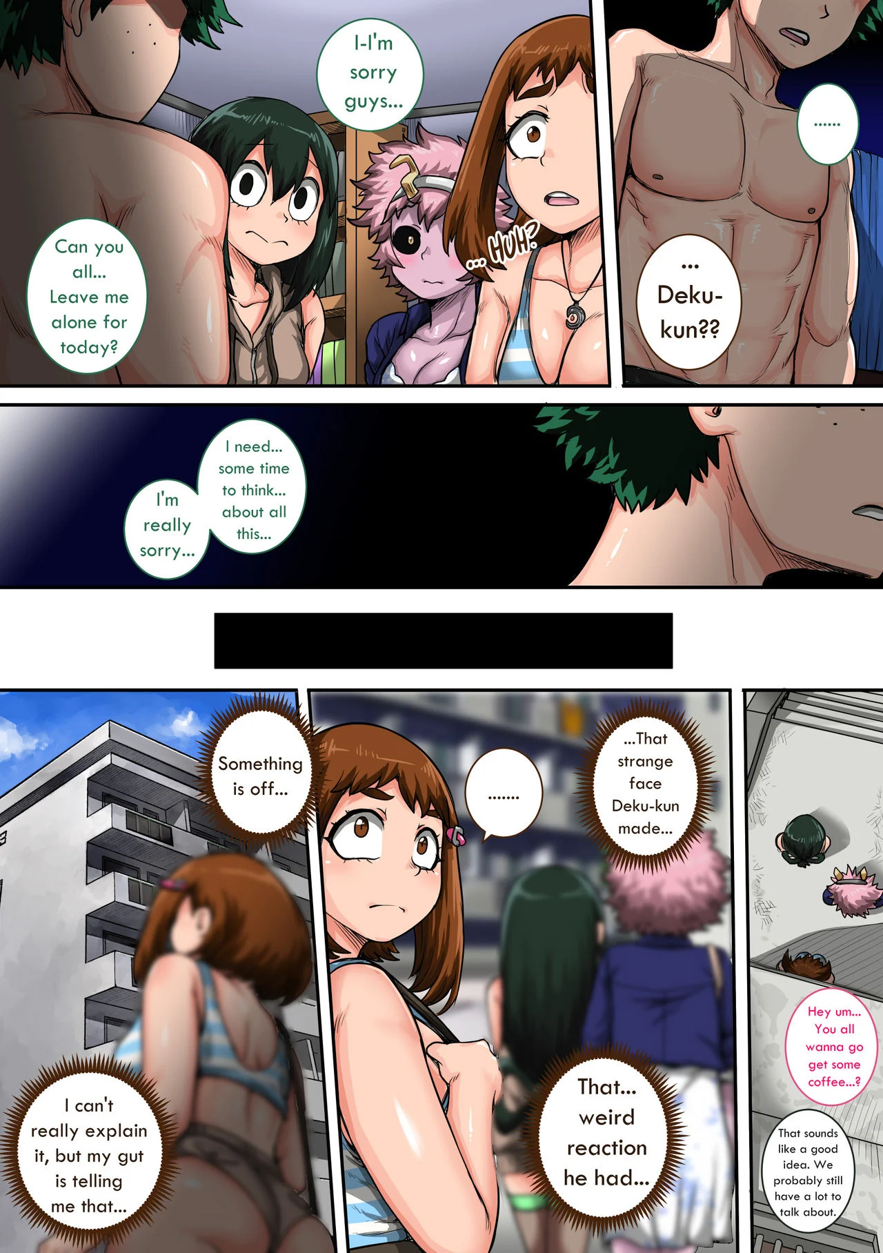 My Harem Academia (Boku No Hero Academia) [Juna Juna Juice] - Chapter 6 — Page 78