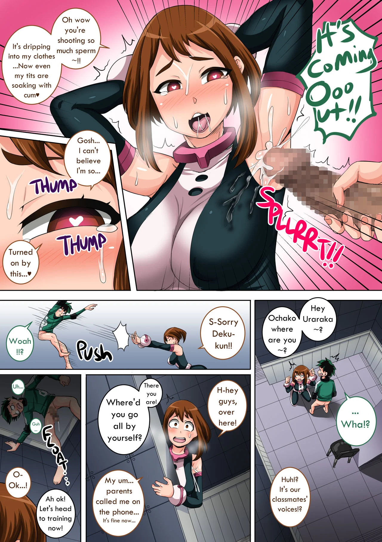 My Harem Academia (Boku No Hero Academia) [Juna Juna Juice] - Chapter 3 — Page 30