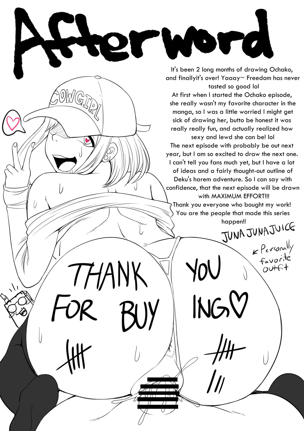 My Harem Academia (Boku No Hero Academia) [Juna Juna Juice] - Chapter 3 — Page 56