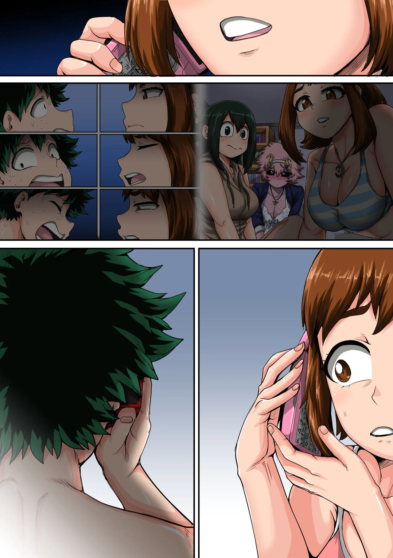 My Harem Academia (Boku No Hero Academia) [Juna Juna Juice] - Chapter 7.5 — Page 108