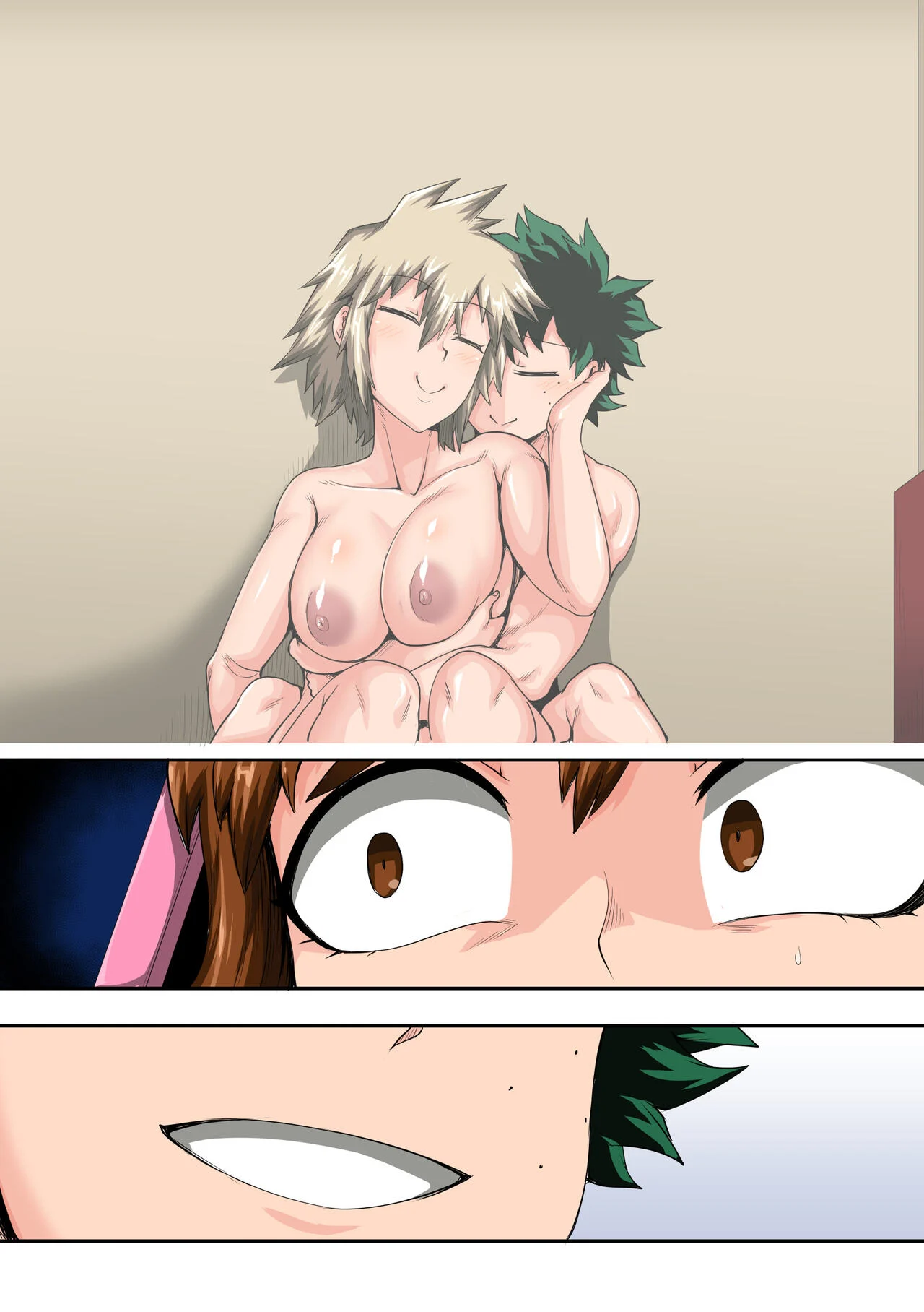 My Harem Academia (Boku No Hero Academia) [Juna Juna Juice] - Chapter 7.5 — Page 110