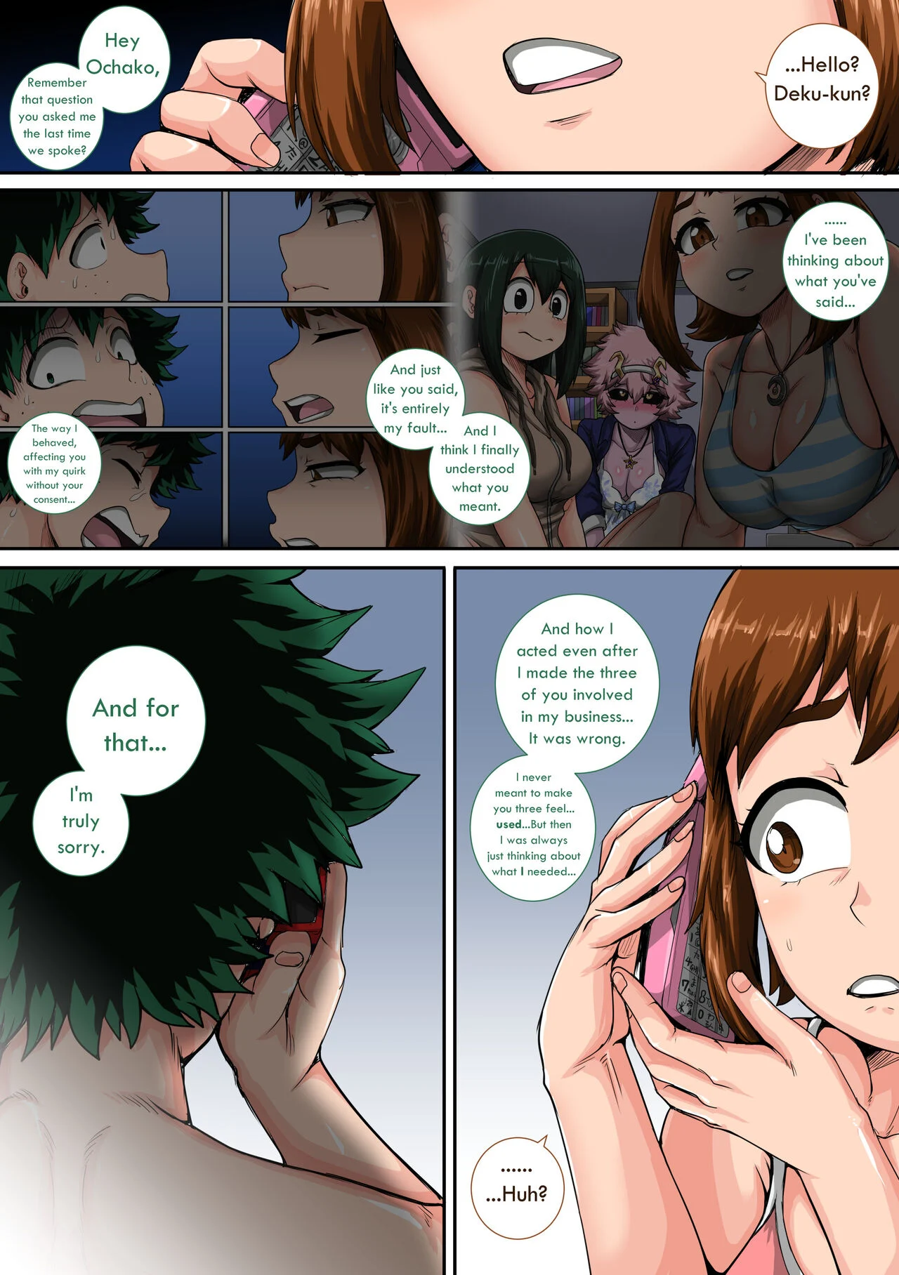 My Harem Academia (Boku No Hero Academia) [Juna Juna Juice] - Chapter 7.5 — Page 51