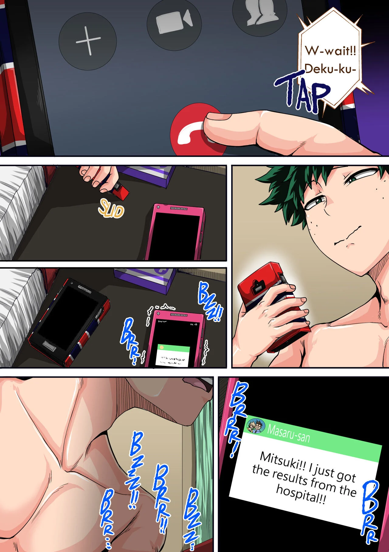 My Harem Academia (Boku No Hero Academia) [Juna Juna Juice] - Chapter 7.5 — Page 55