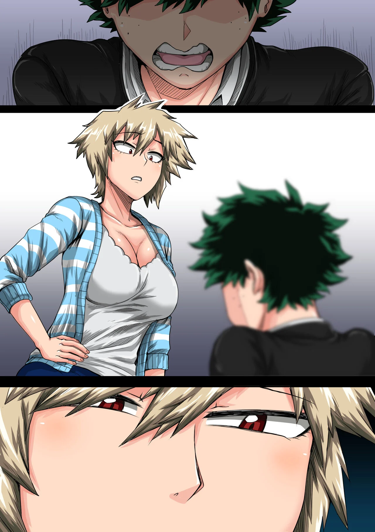 My Harem Academia (Boku No Hero Academia) [Juna Juna Juice] - Chapter 7.5 — Page 67