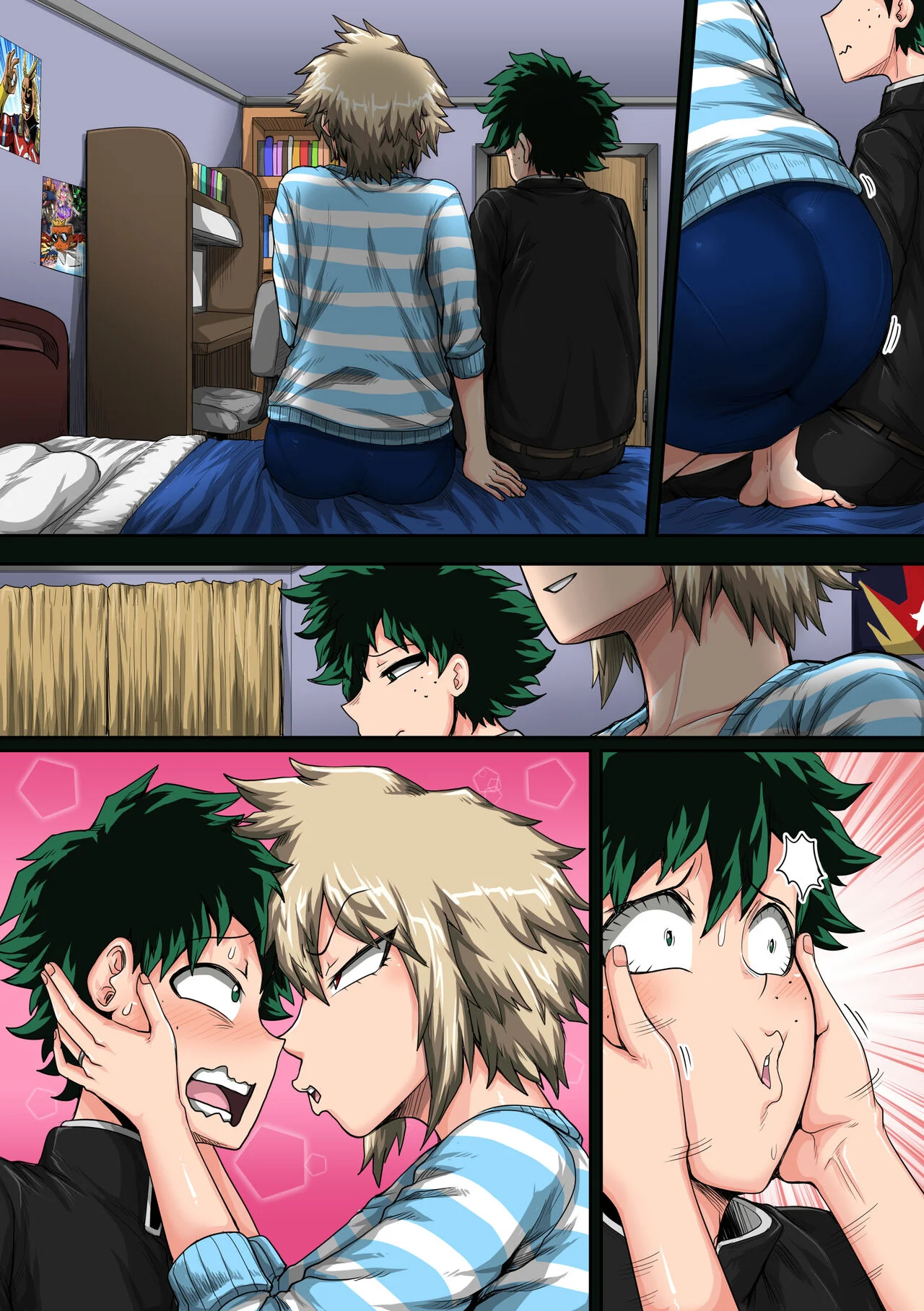 My Harem Academia (Boku No Hero Academia) [Juna Juna Juice] - Chapter 7.5 — Page 68