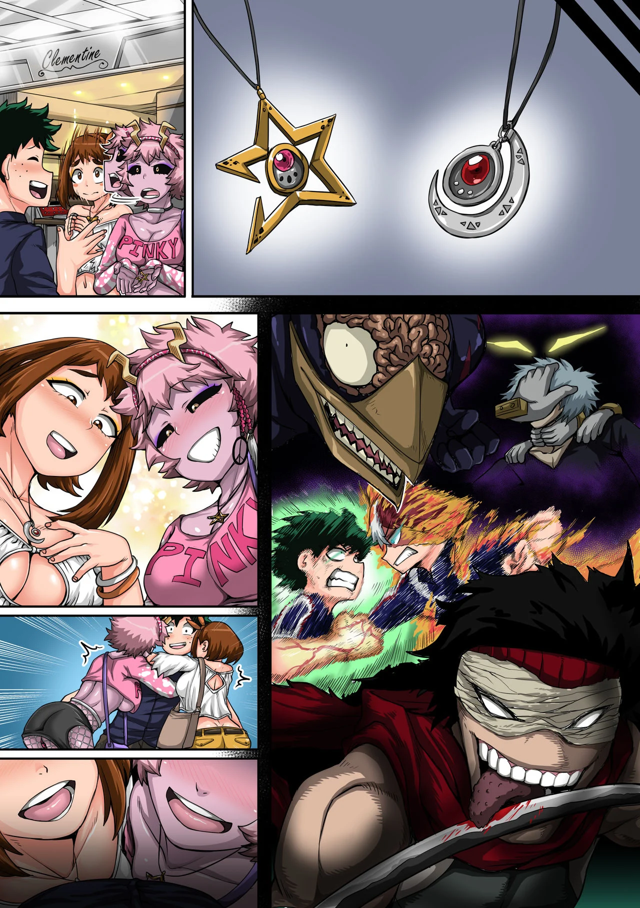 My Harem Academia (Boku No Hero Academia) [Juna Juna Juice] - Chapter 5 — Page 101