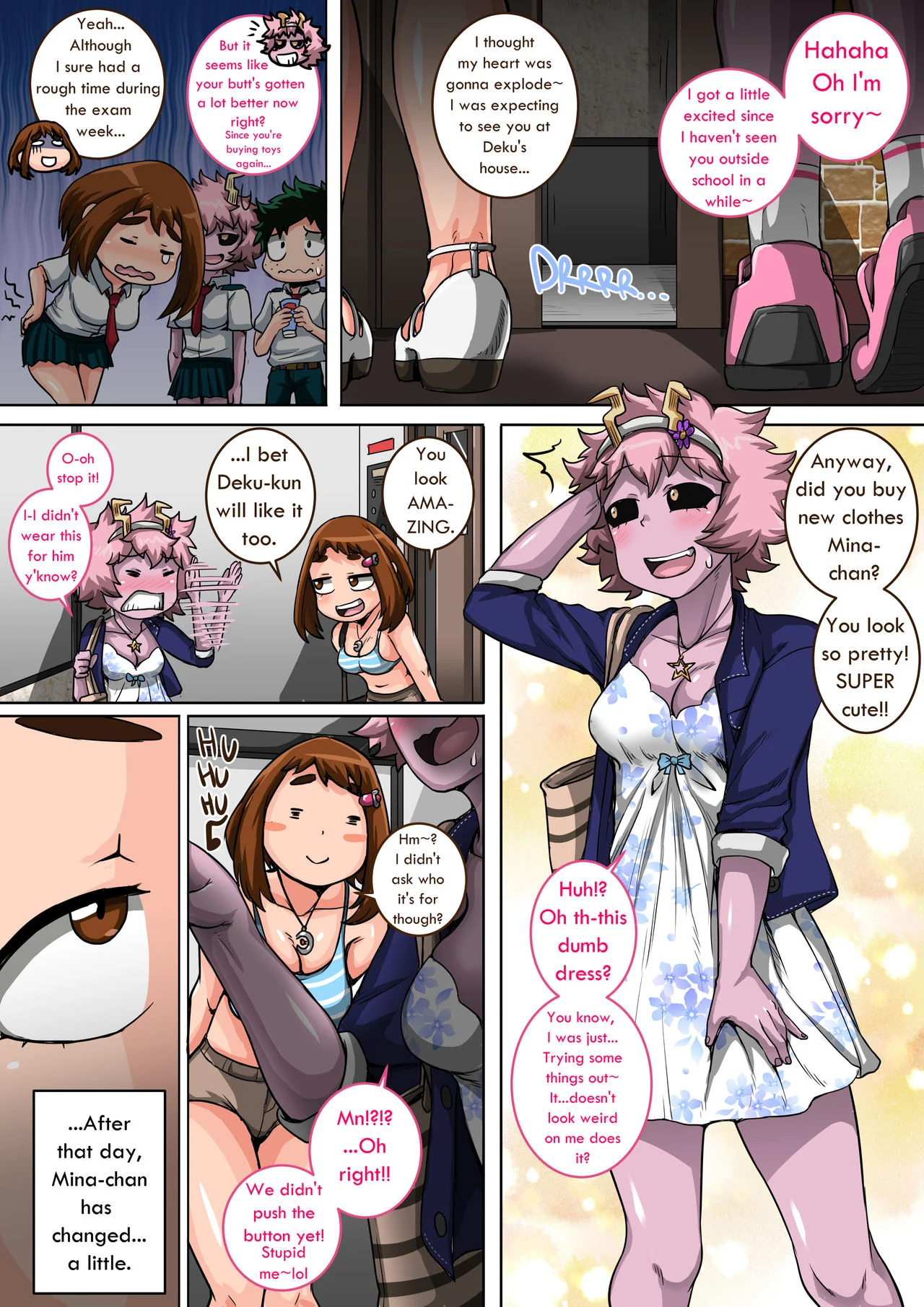 My Harem Academia (Boku No Hero Academia) [Juna Juna Juice] - Chapter 5 — Page 59
