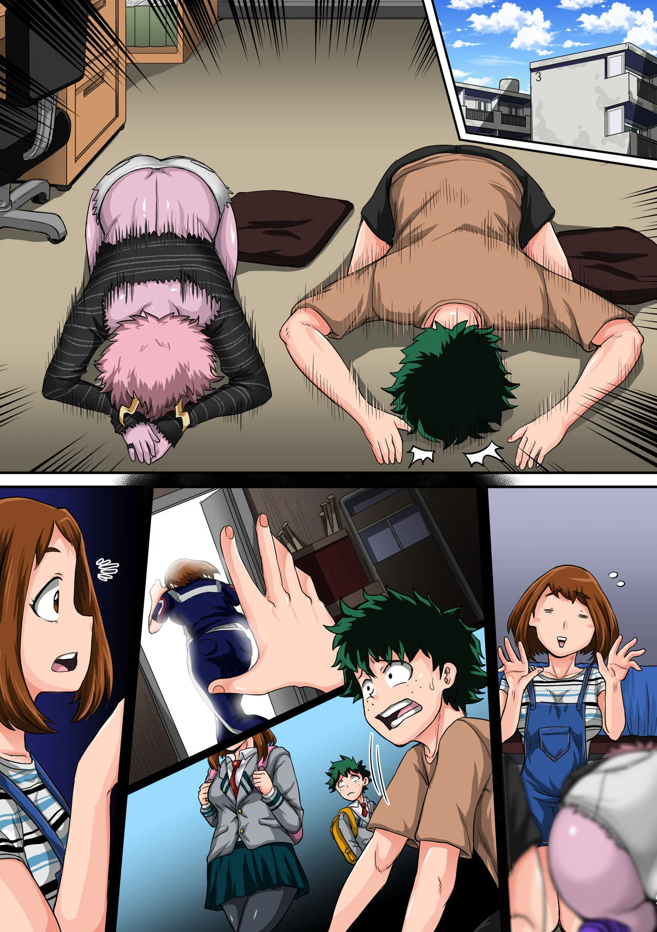 My Harem Academia (Boku No Hero Academia) [Juna Juna Juice] - Chapter 5 — Page 69