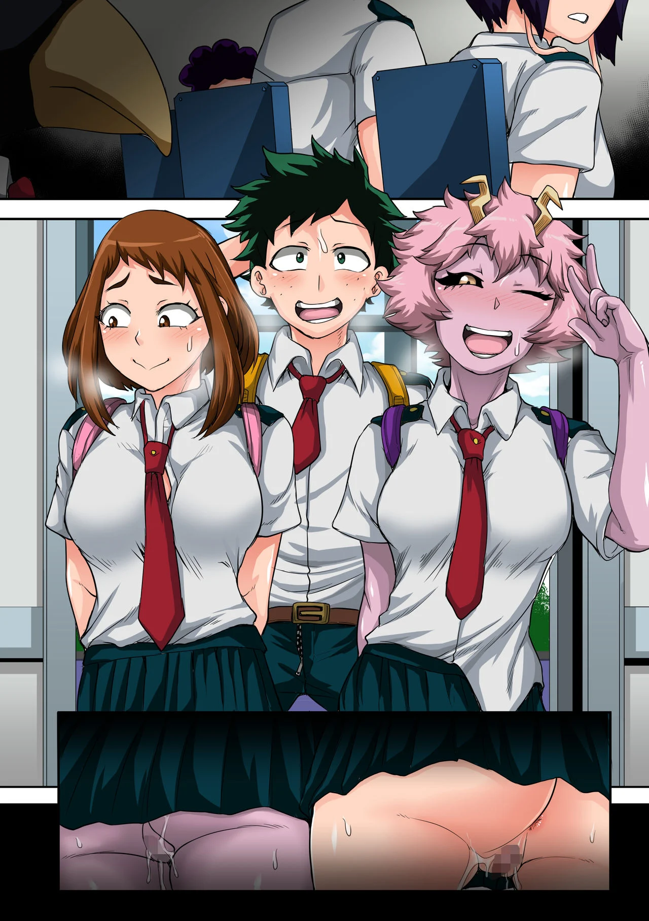 My Harem Academia (Boku No Hero Academia) [Juna Juna Juice] - Chapter 5 — Page 91