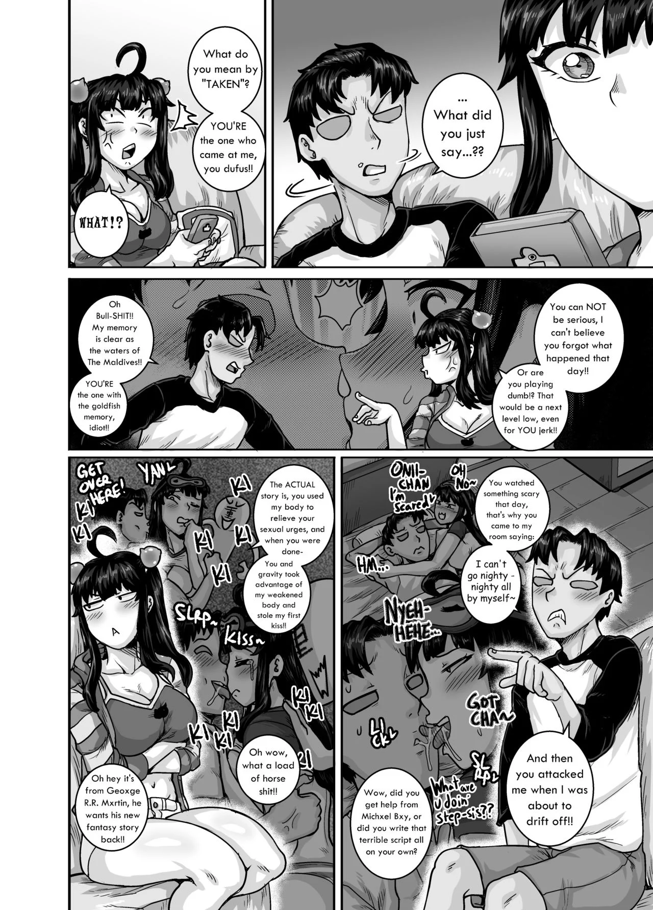 Annoying Sister Needs to Be Scolded!! [Juna Juna Juice] - Chapter 2 — Page 54