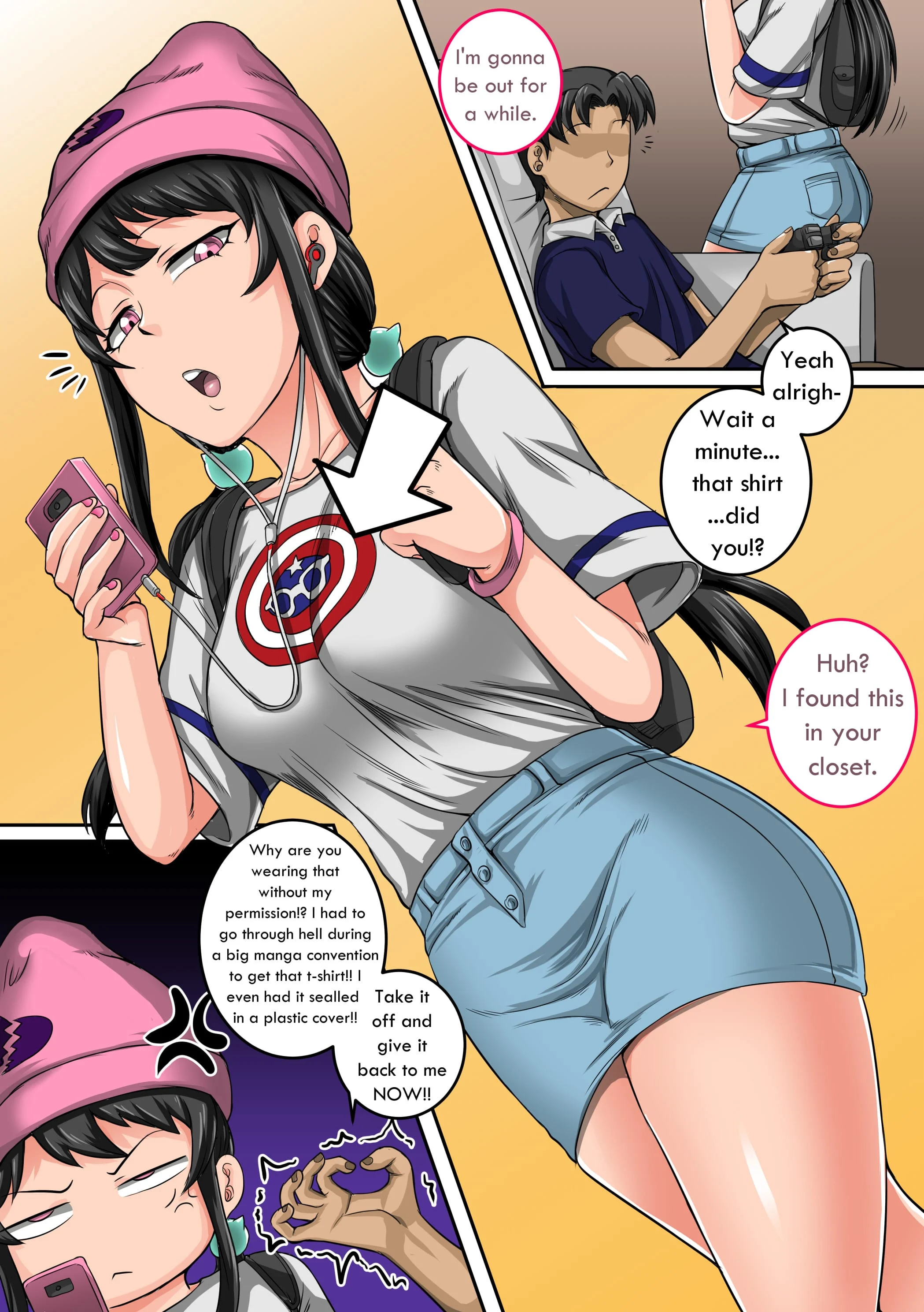 Annoying Sister Needs to Be Scolded!! [Juna Juna Juice] - Chapter 1.5 — Page 15