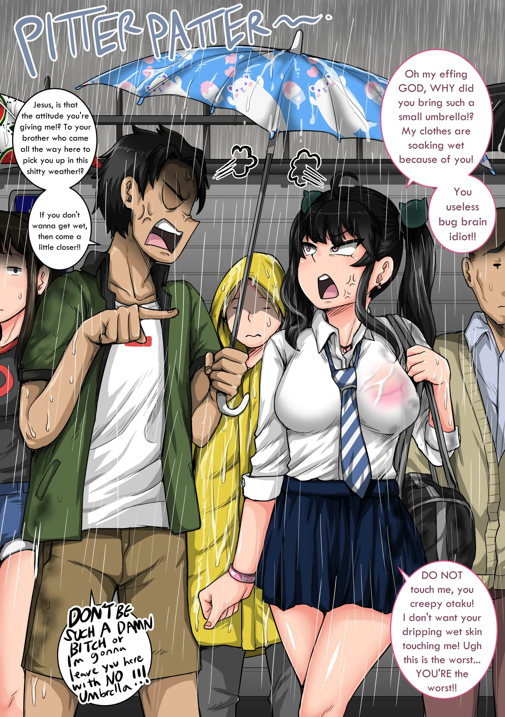 Annoying Sister Needs to Be Scolded!! [Juna Juna Juice] - Chapter 1.5 — Page 25