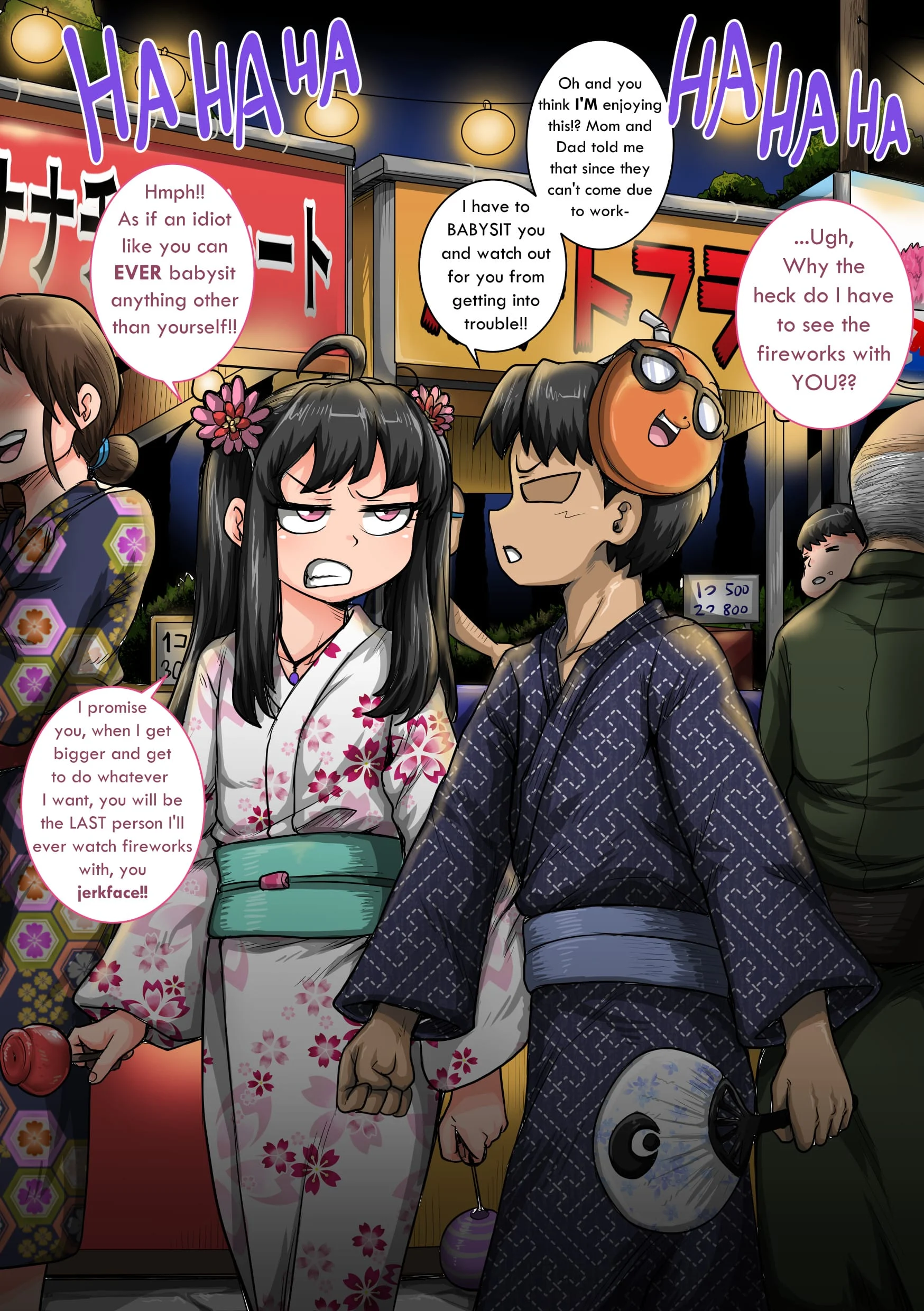 Annoying Sister Needs to Be Scolded!! [Juna Juna Juice] - Chapter 1.5 — Page 29