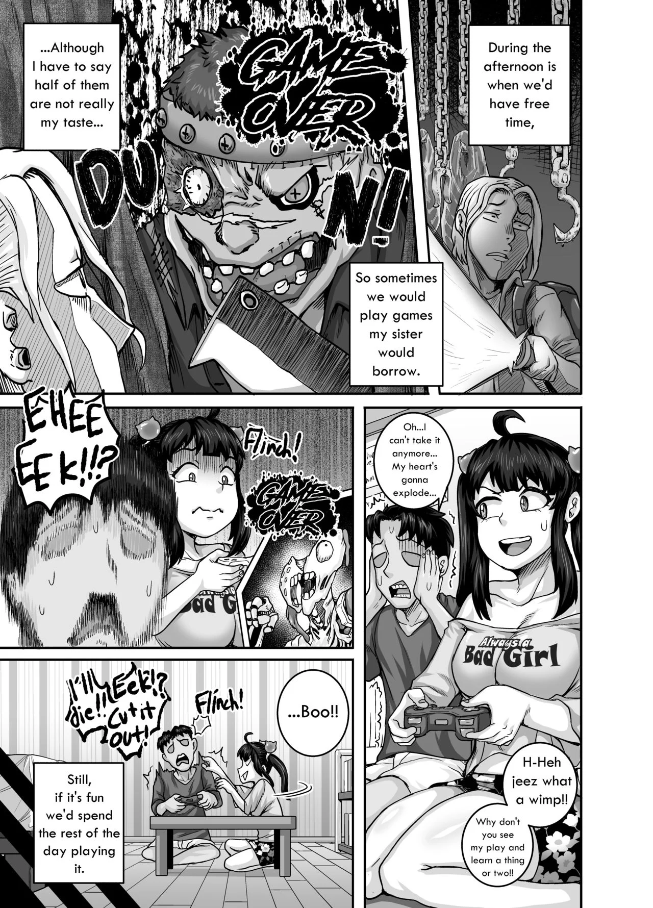 Annoying Sister Needs to Be Scolded!! [Juna Juna Juice] - Chapter 1 — Page 57