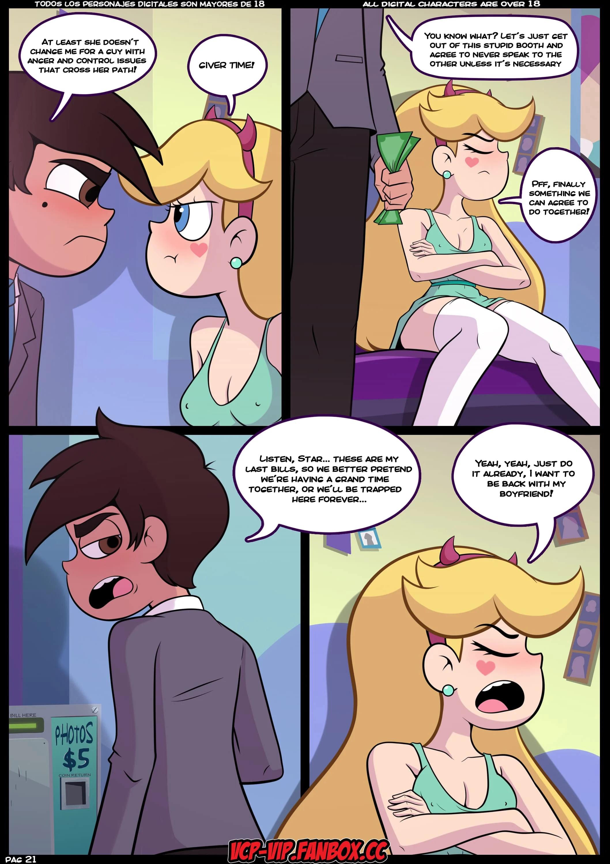 Star VS. The Forces Of Sex (Star VS. The Forces Of Evil) [Croc] - Chapter 5 — Page 22
