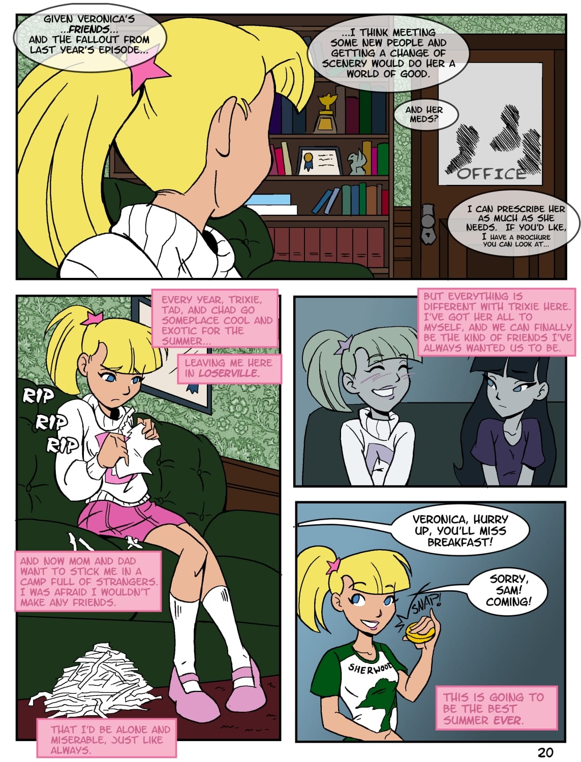 Camp Sherwood (Various) [Mister D.] - Chapter 2 — Page 8
